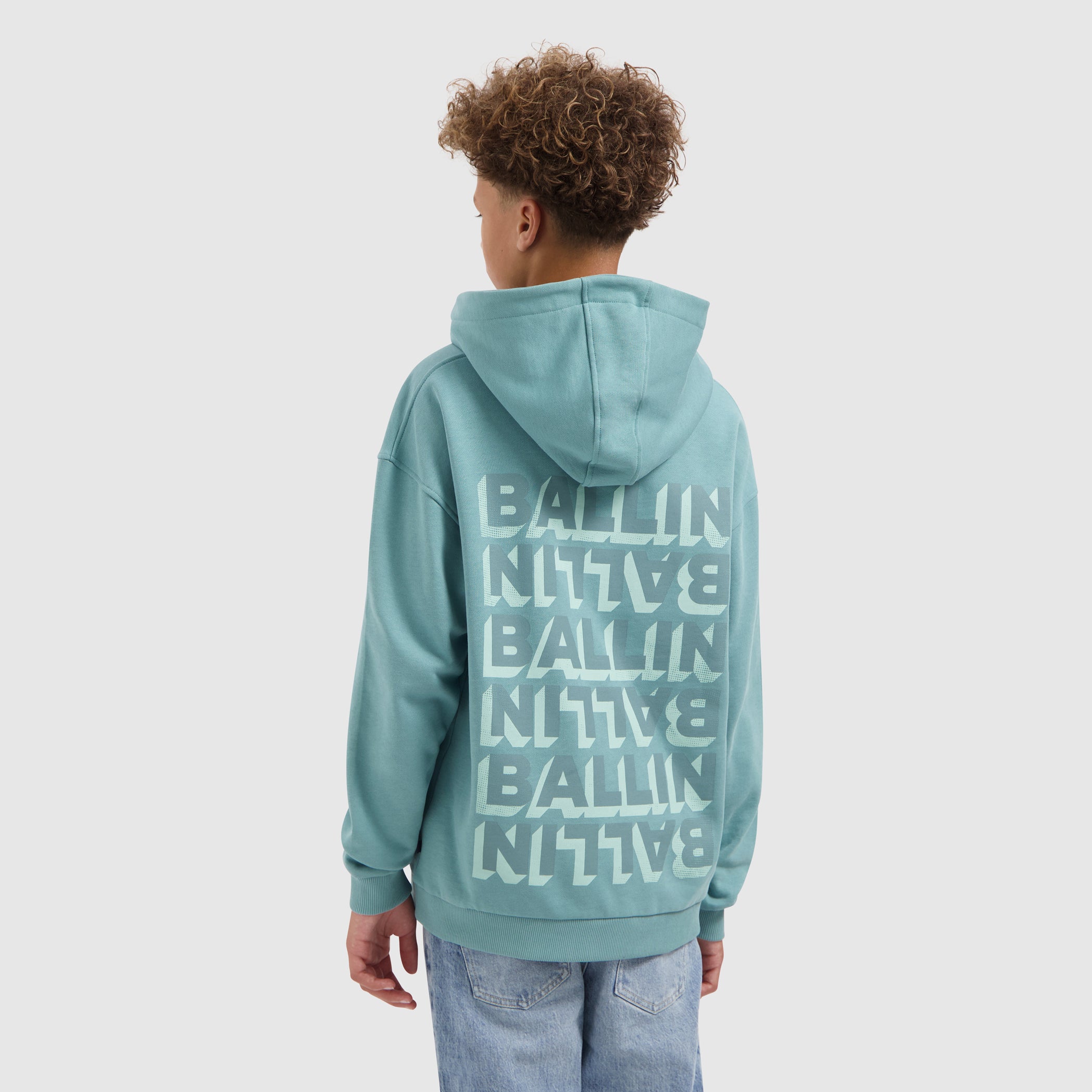 Junior Switch Sides Logo Hoodie | Green