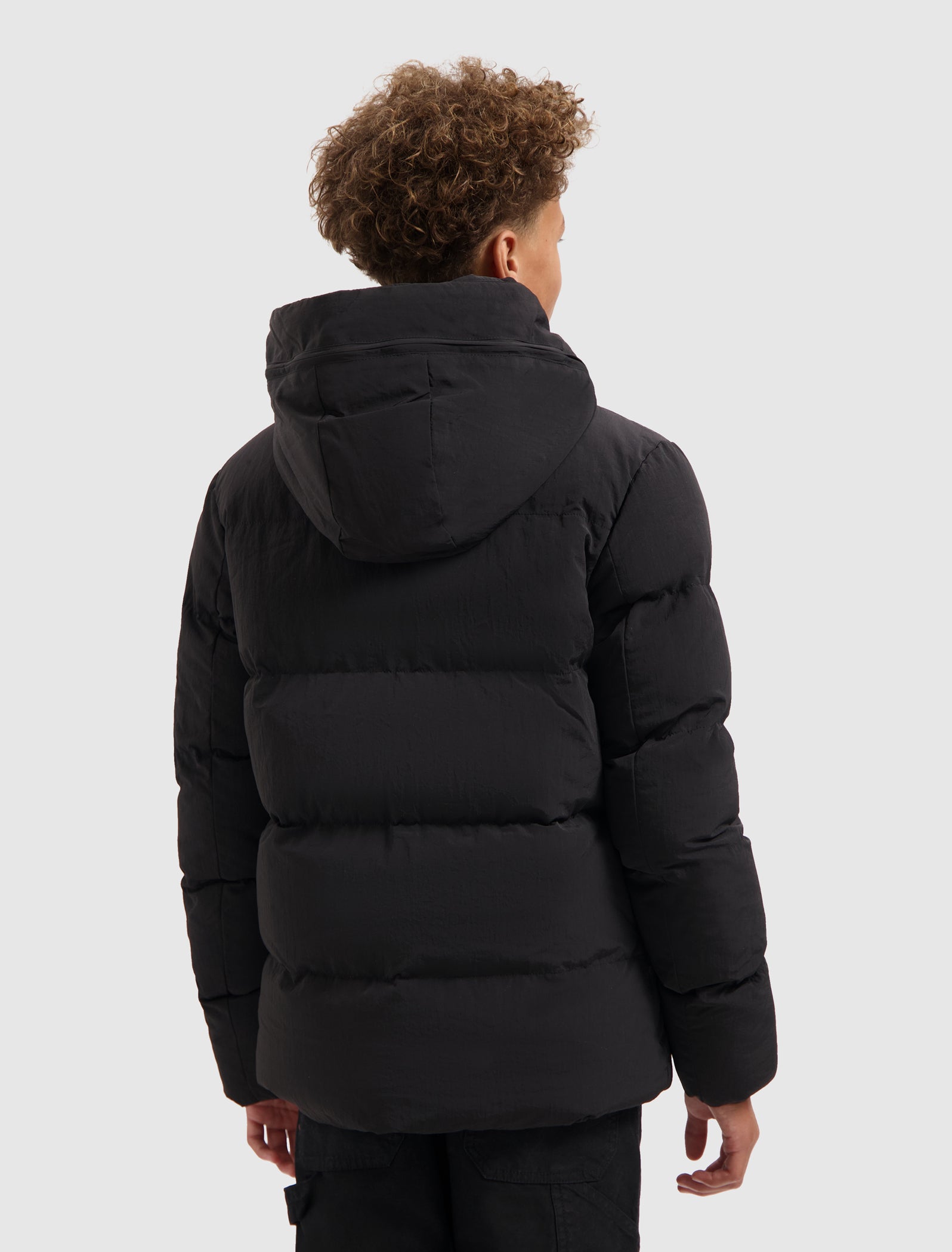 Junior Puffer Jacket | Black