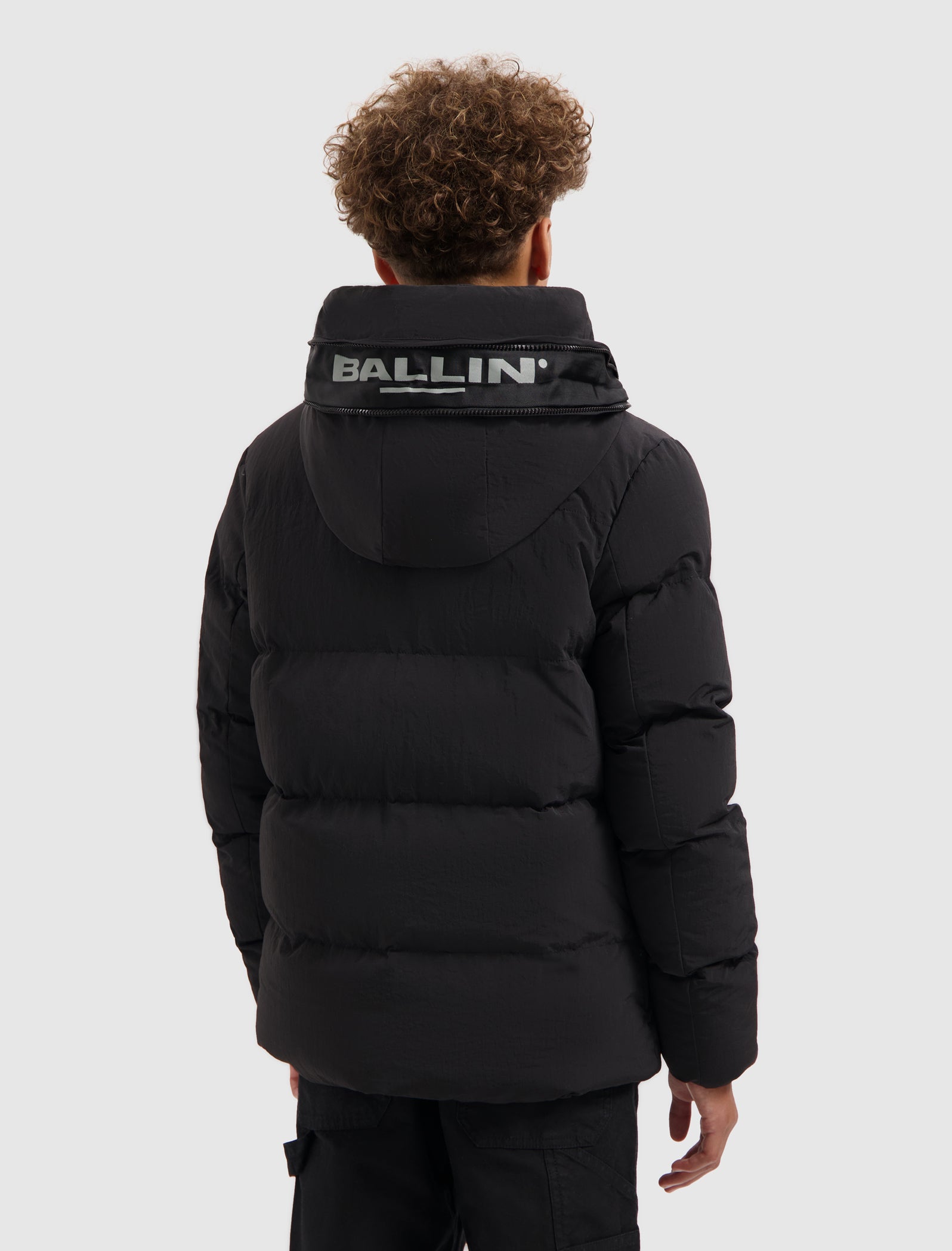 Junior Puffer Jacket | Black