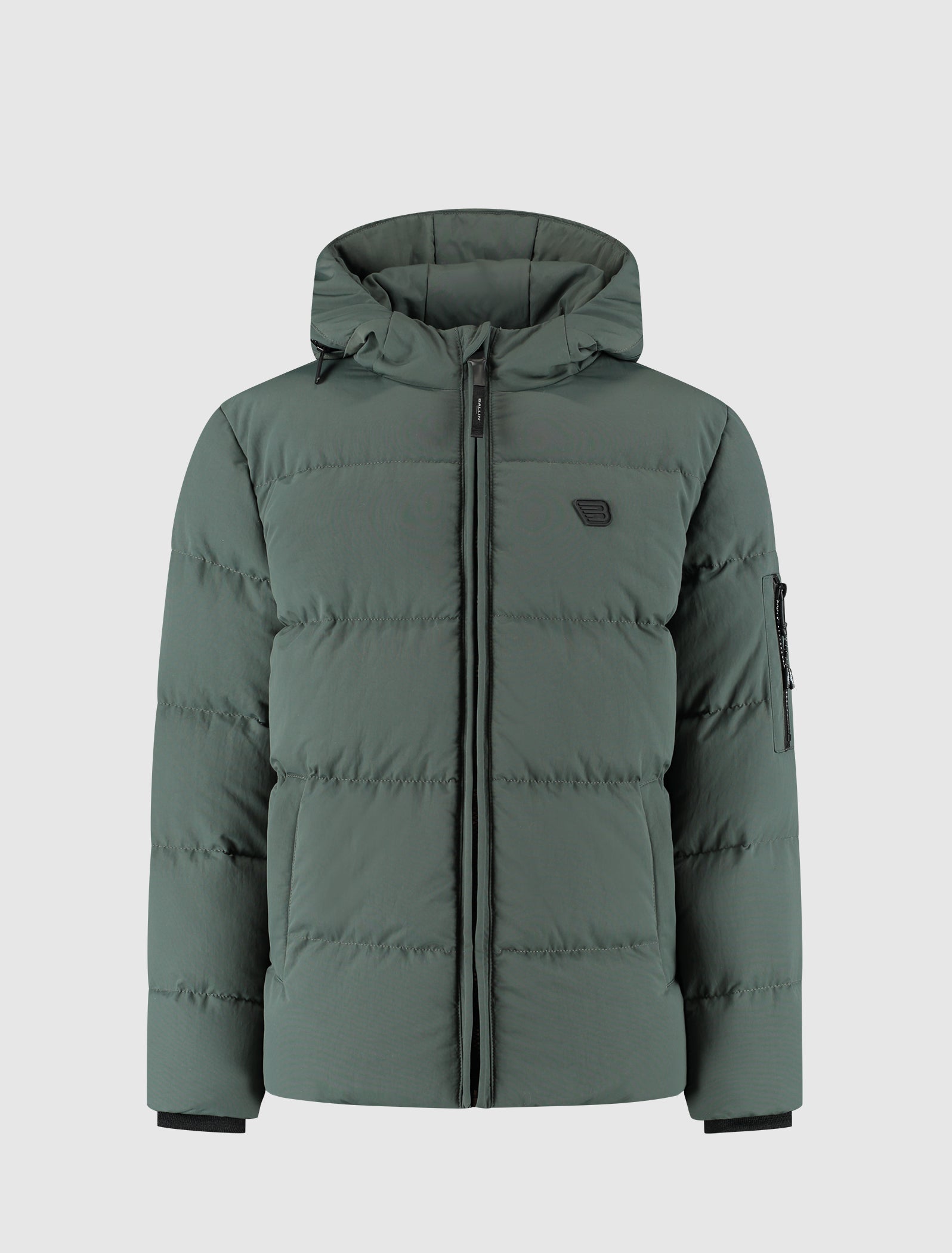 Junior Puffer Jacket | Army Green