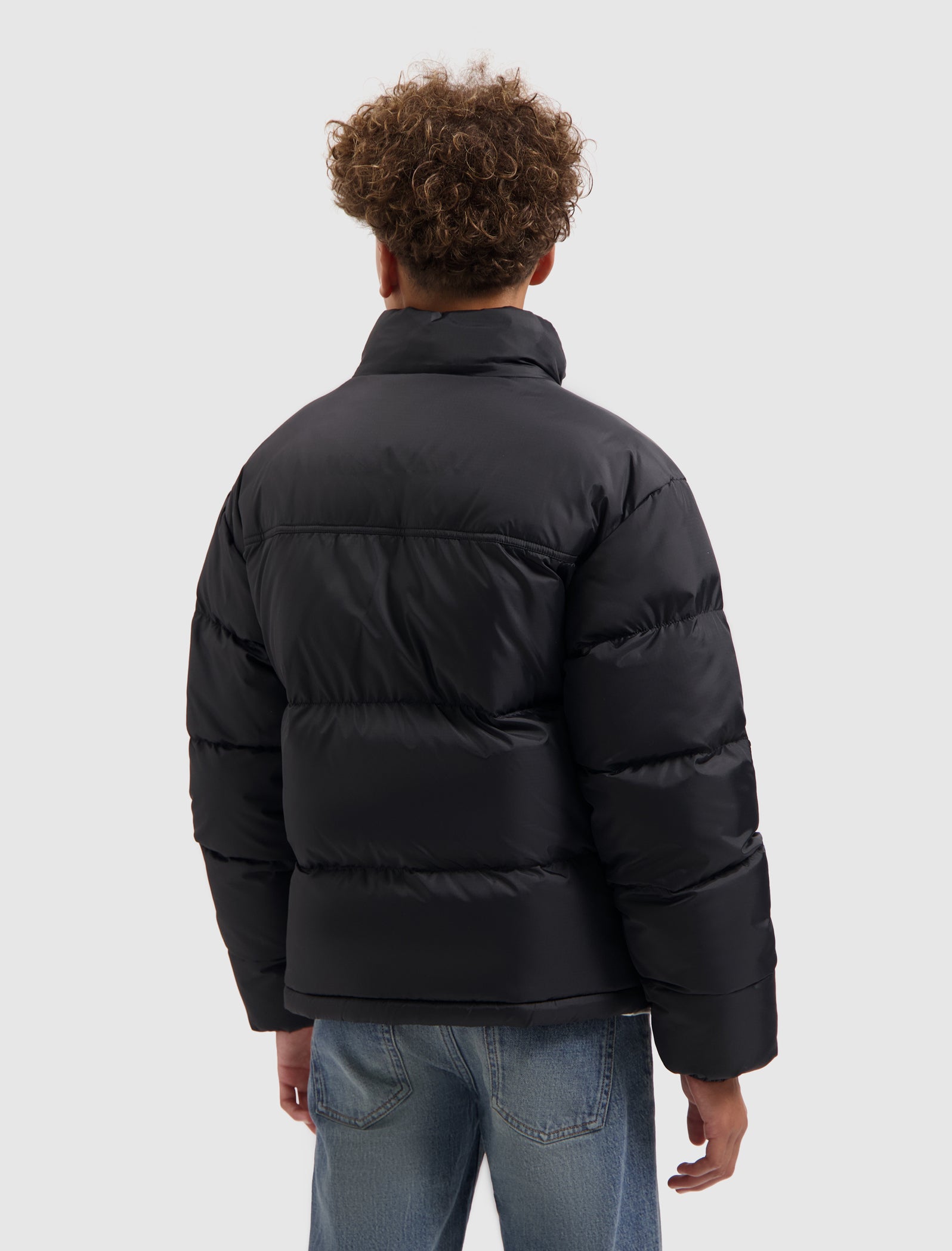Junior Riptstop Puffer Jacket | Black