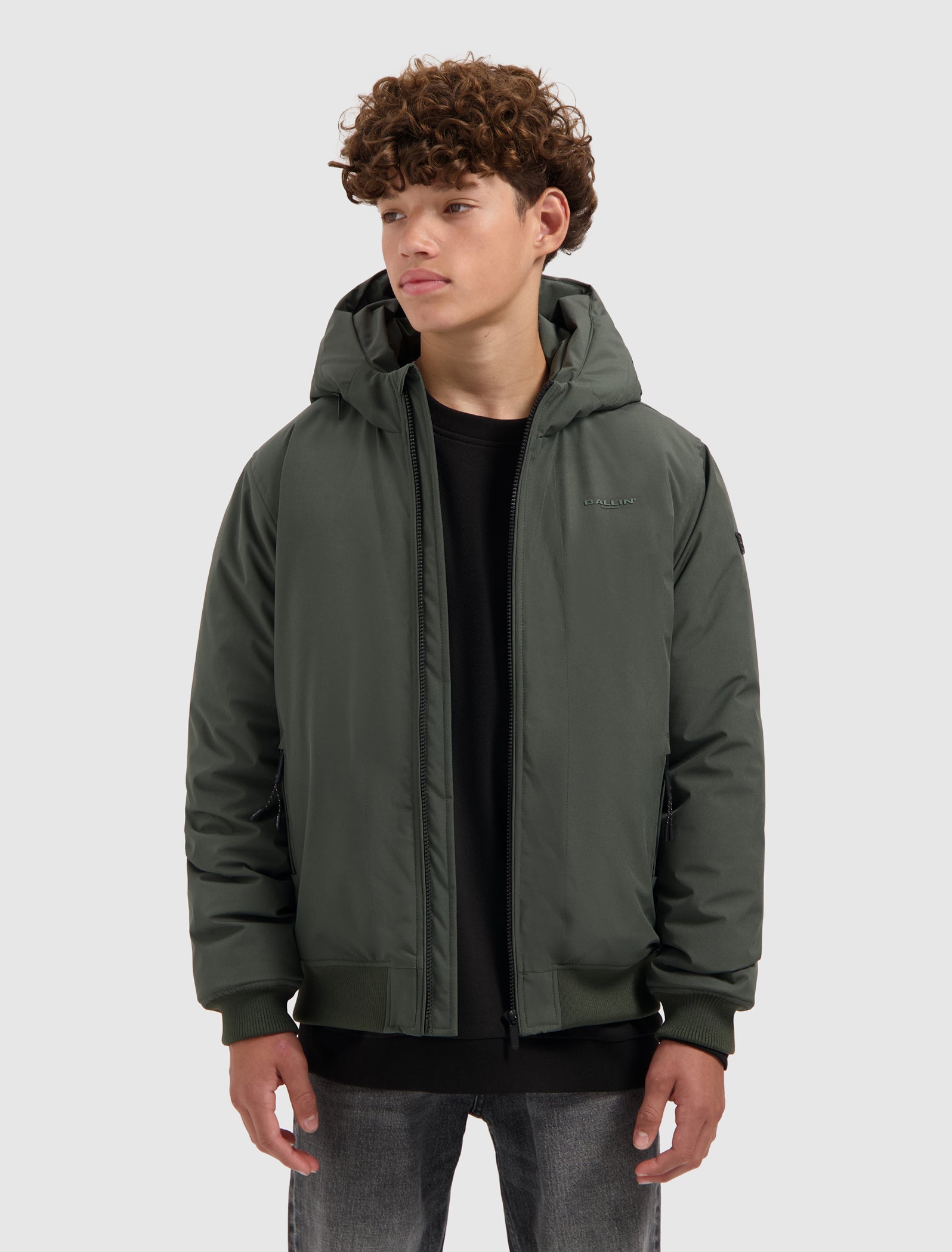 Junior Padded Jacket | Dark Army