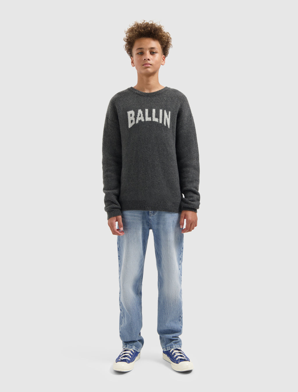 Junior Jacquard Knit Sweater | Antra