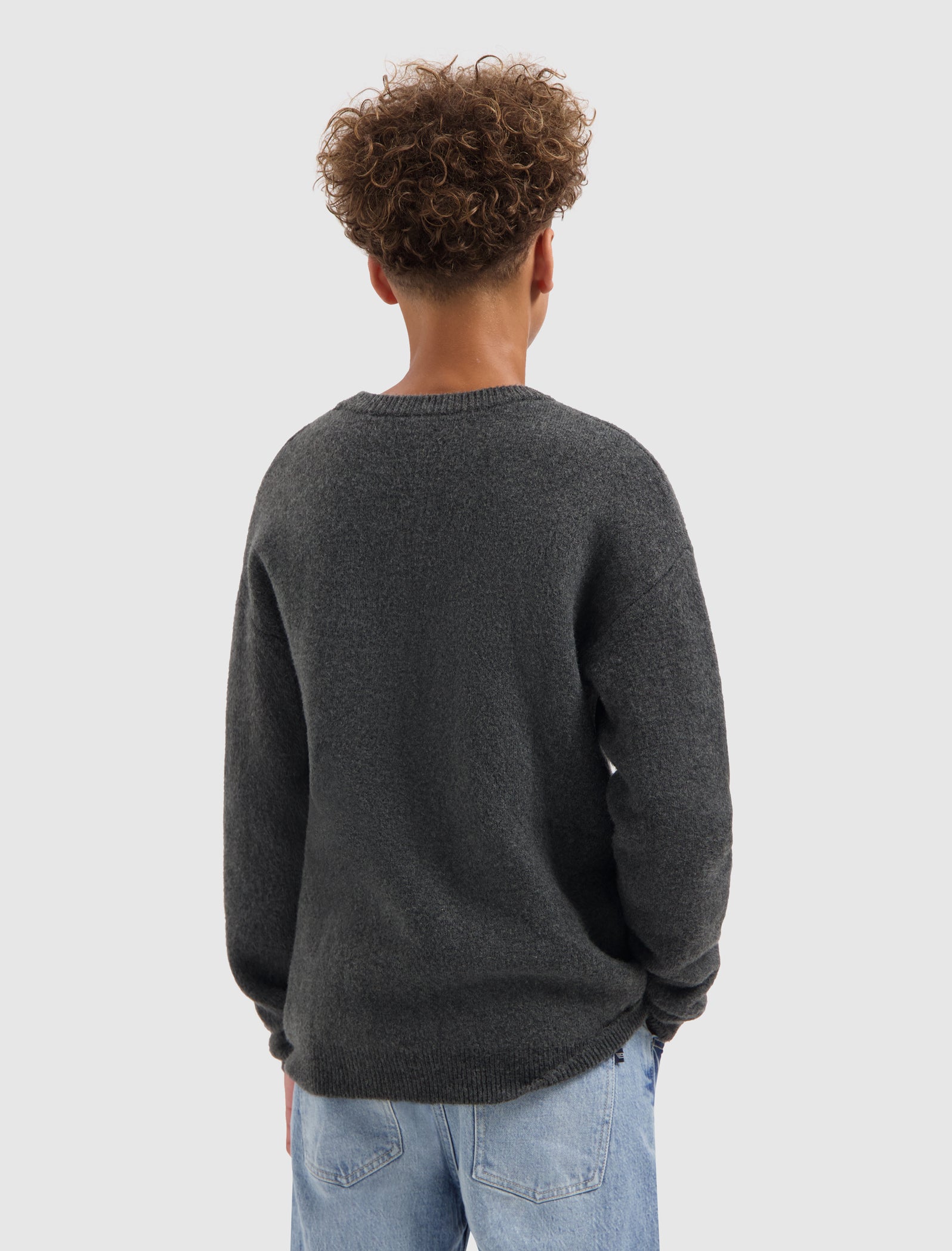 Junior Jacquard Knit Sweater | Antra