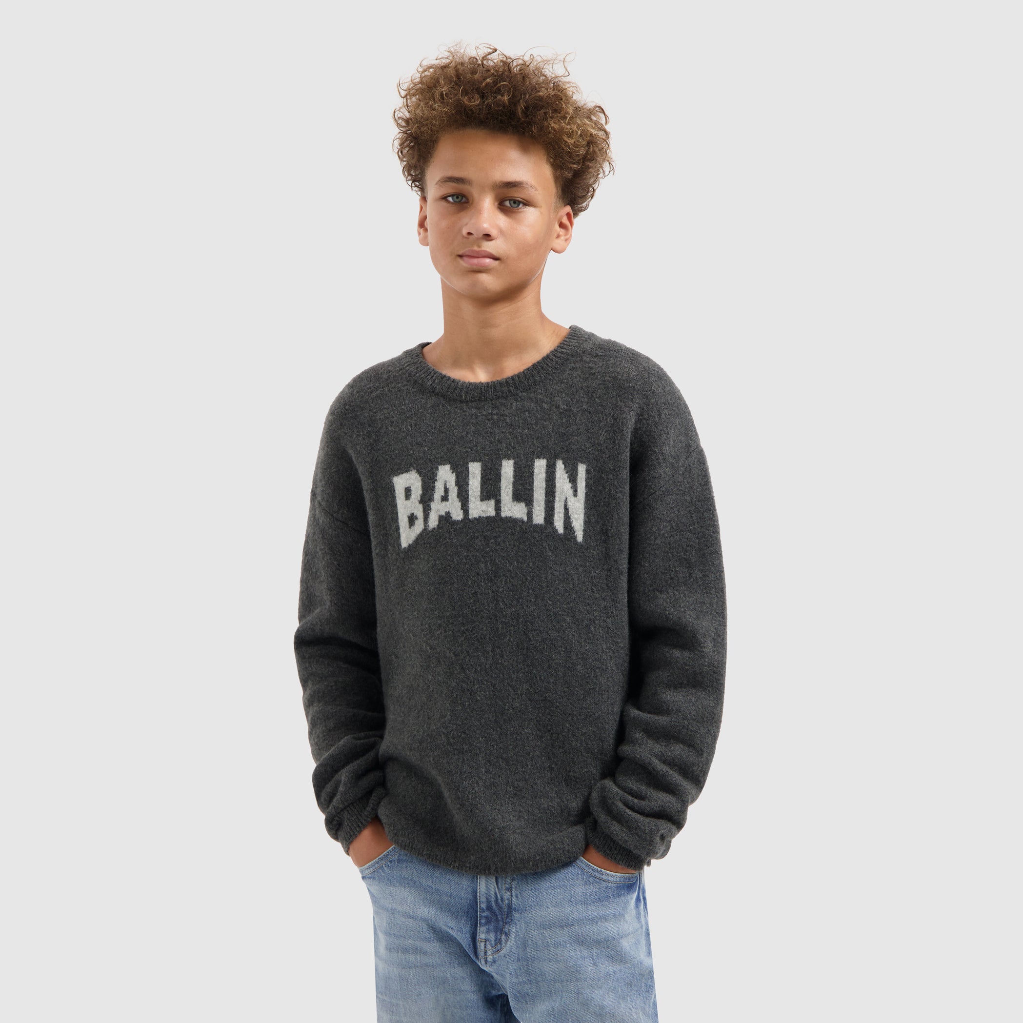 Junior Jacquard Knit Sweater | Antra