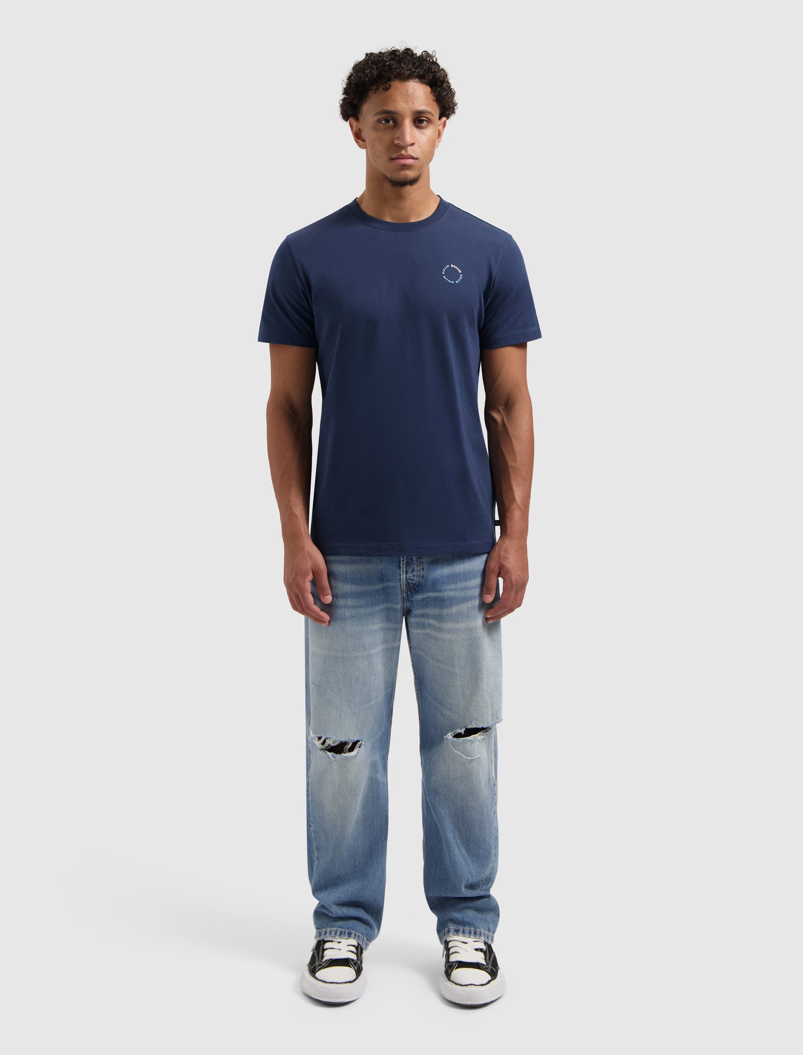 Circle Logo T-shirt | Navy