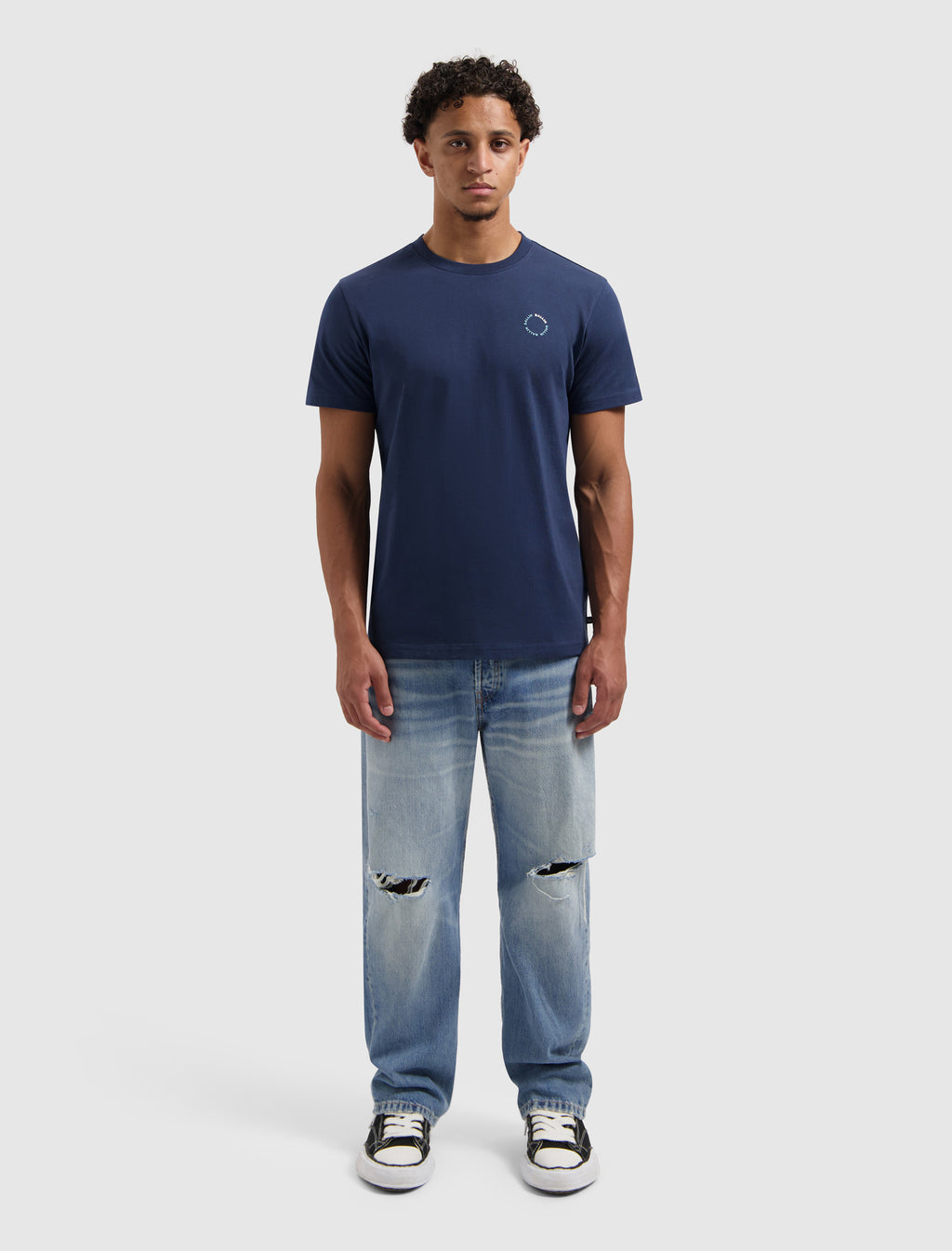 Circle Logo T-shirt | Navy
