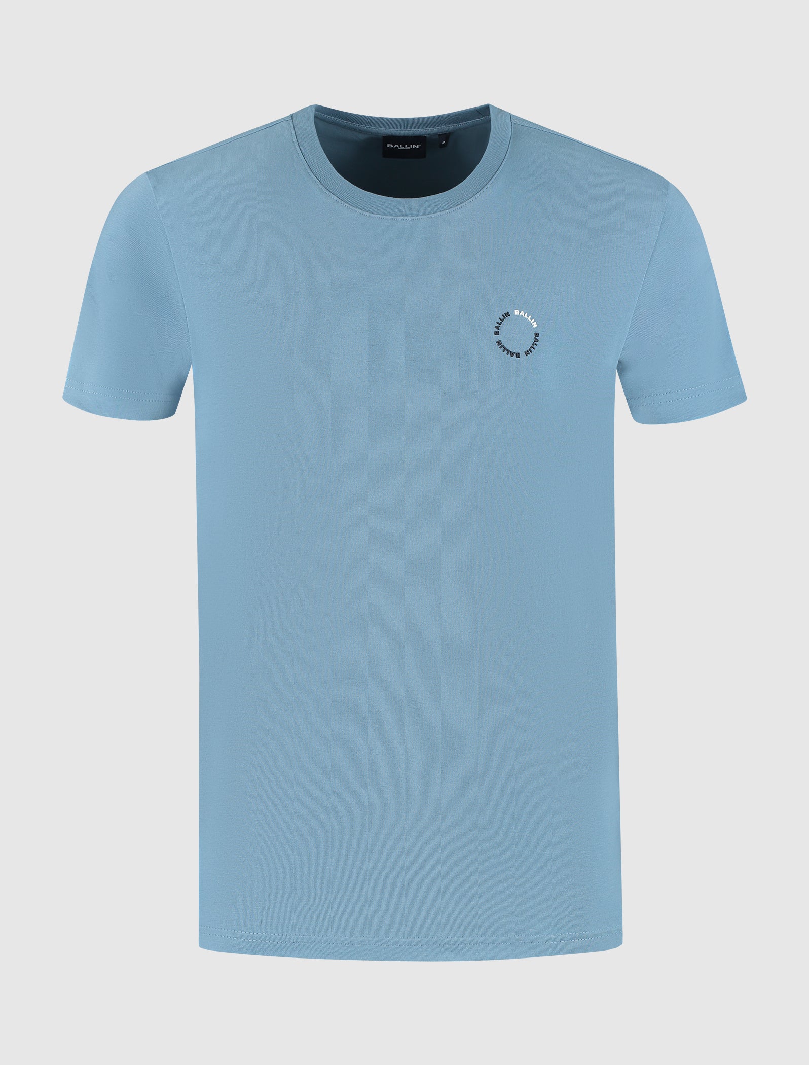 Circle Logo T-shirt | Mid Blue Grey