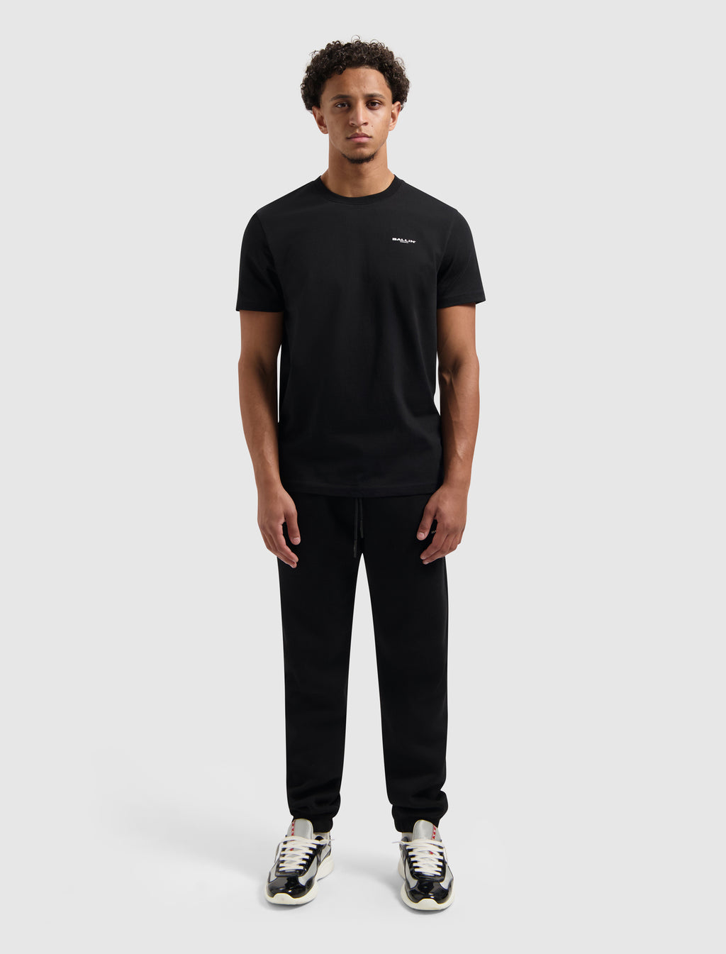 Zig Zag Logo T-shirt | Black