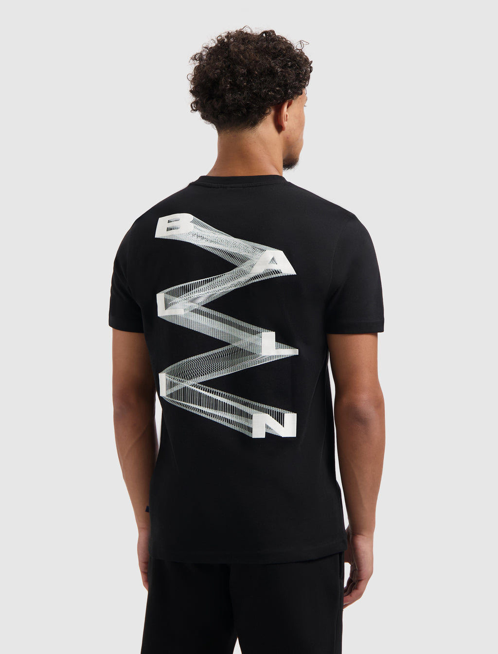 Zig Zag Logo T-shirt | Black