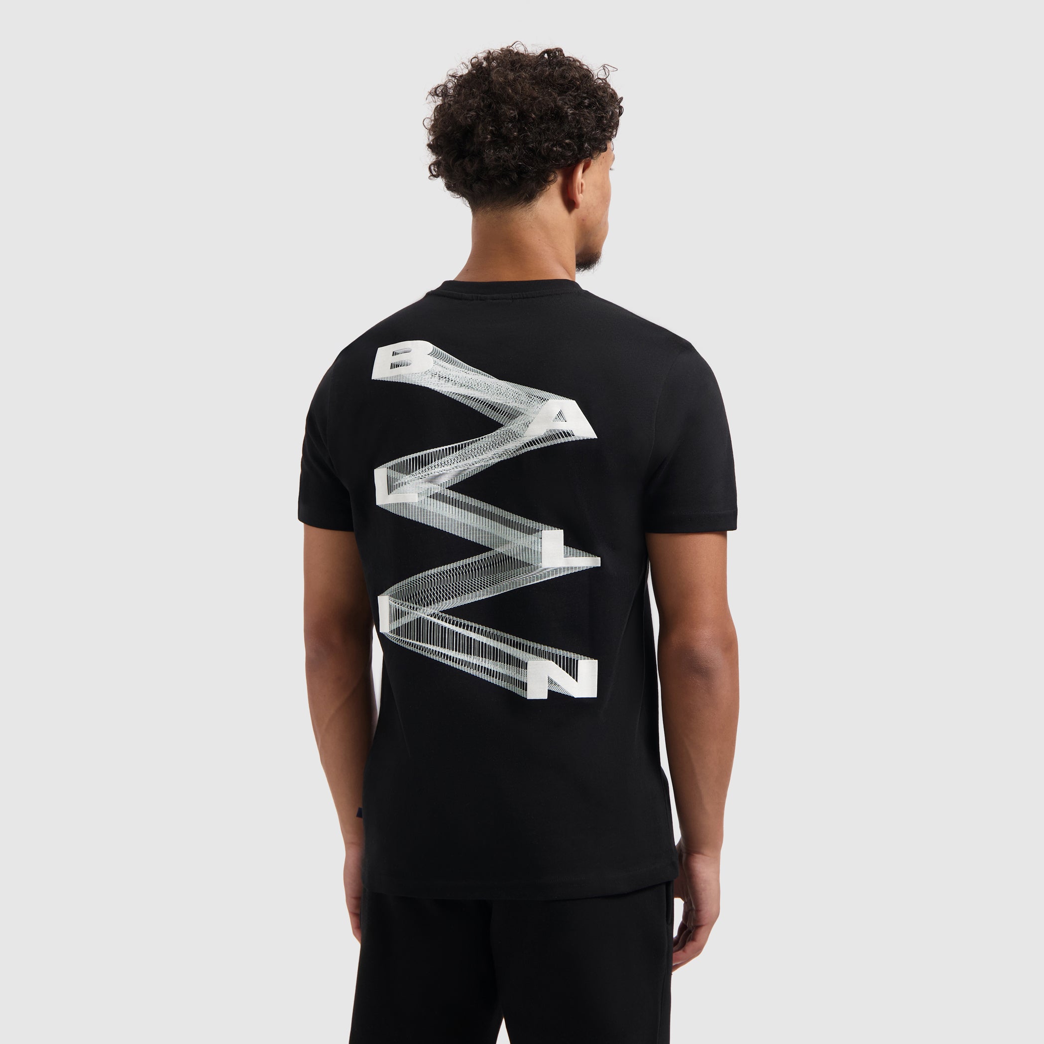 Zig Zag Logo T-shirt | Black