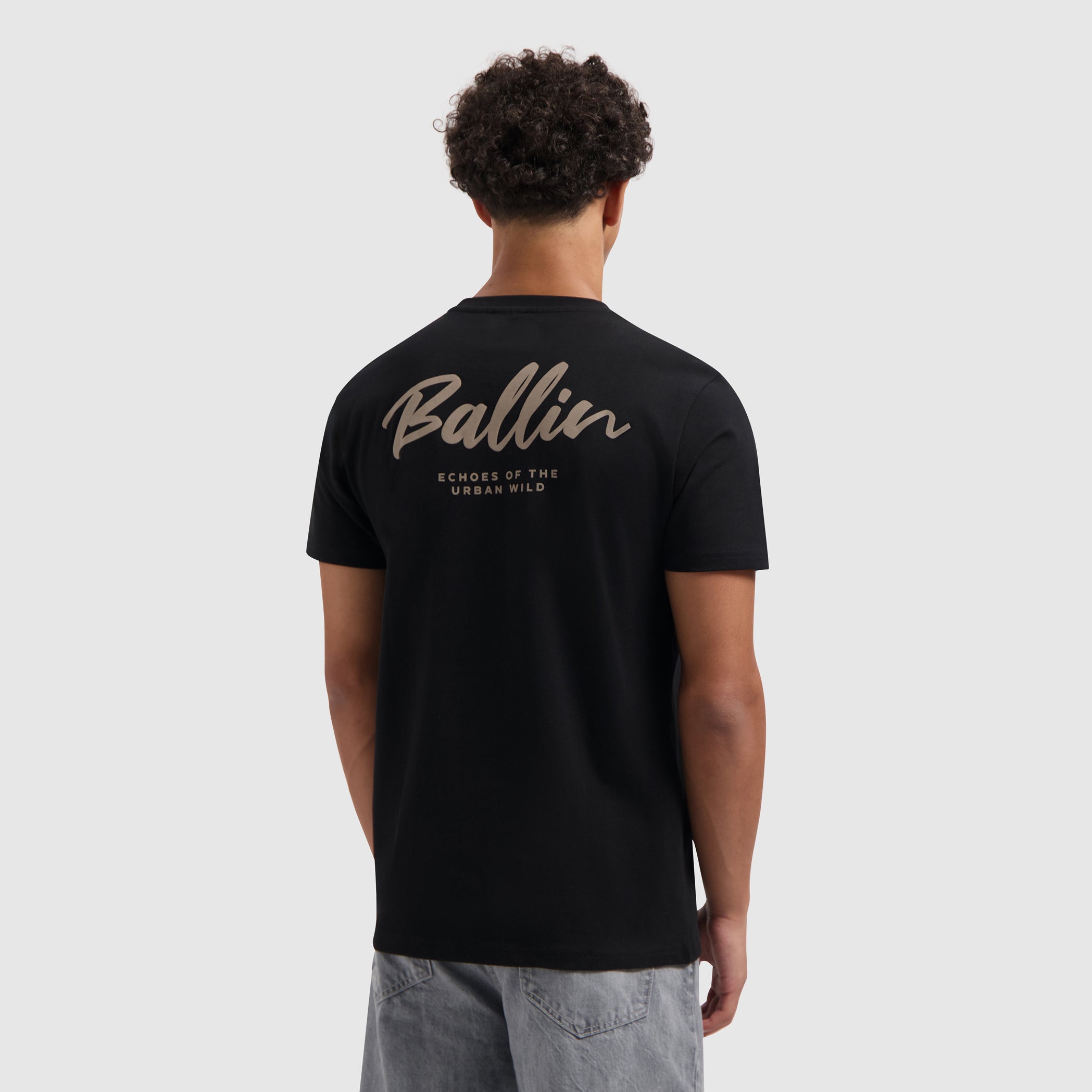 Echoes Of The Urban Wild T-shirt | Black