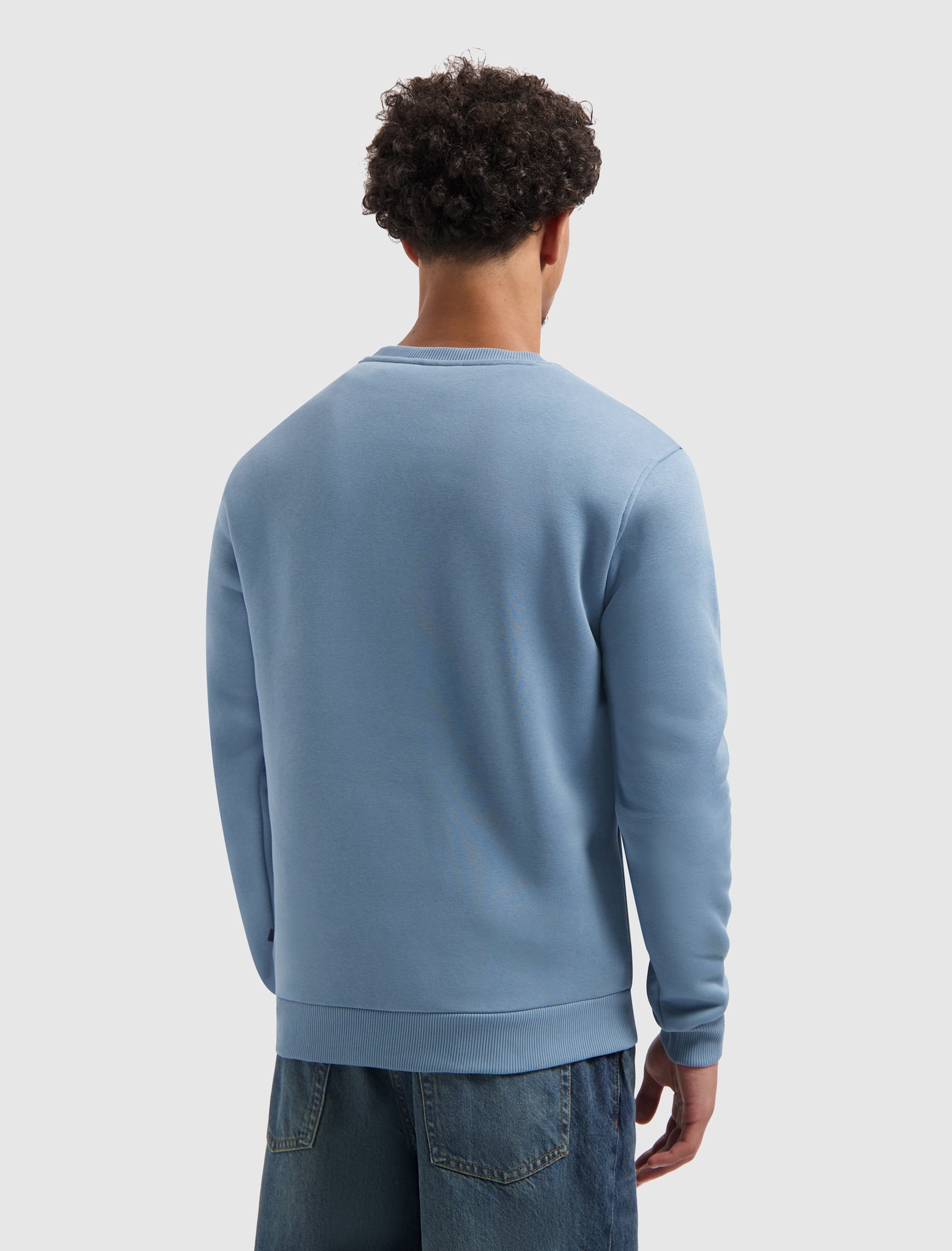 Circle Logo Sweater | Mid Blue Grey