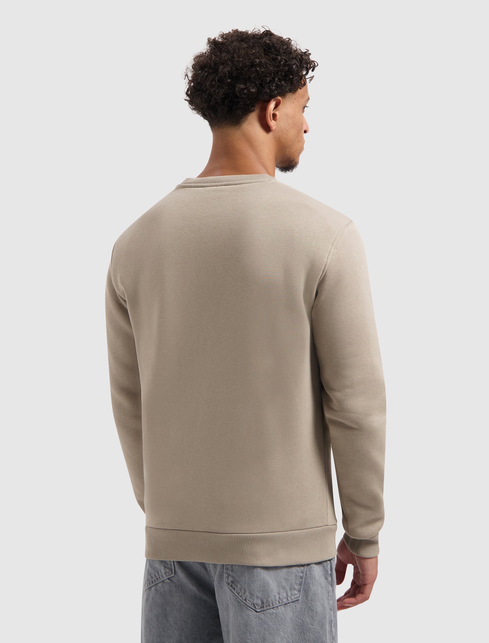 Circle Logo Sweater | Taupe
