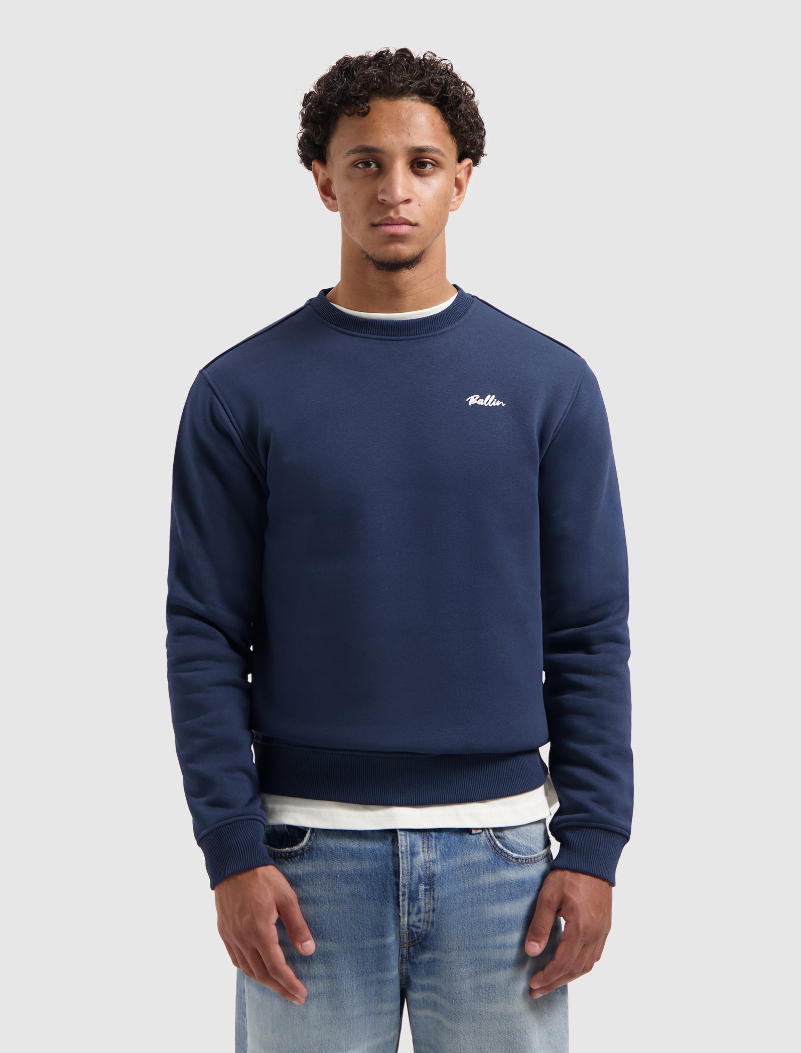 Echoes Of The Urban Wild Sweater | Navy
