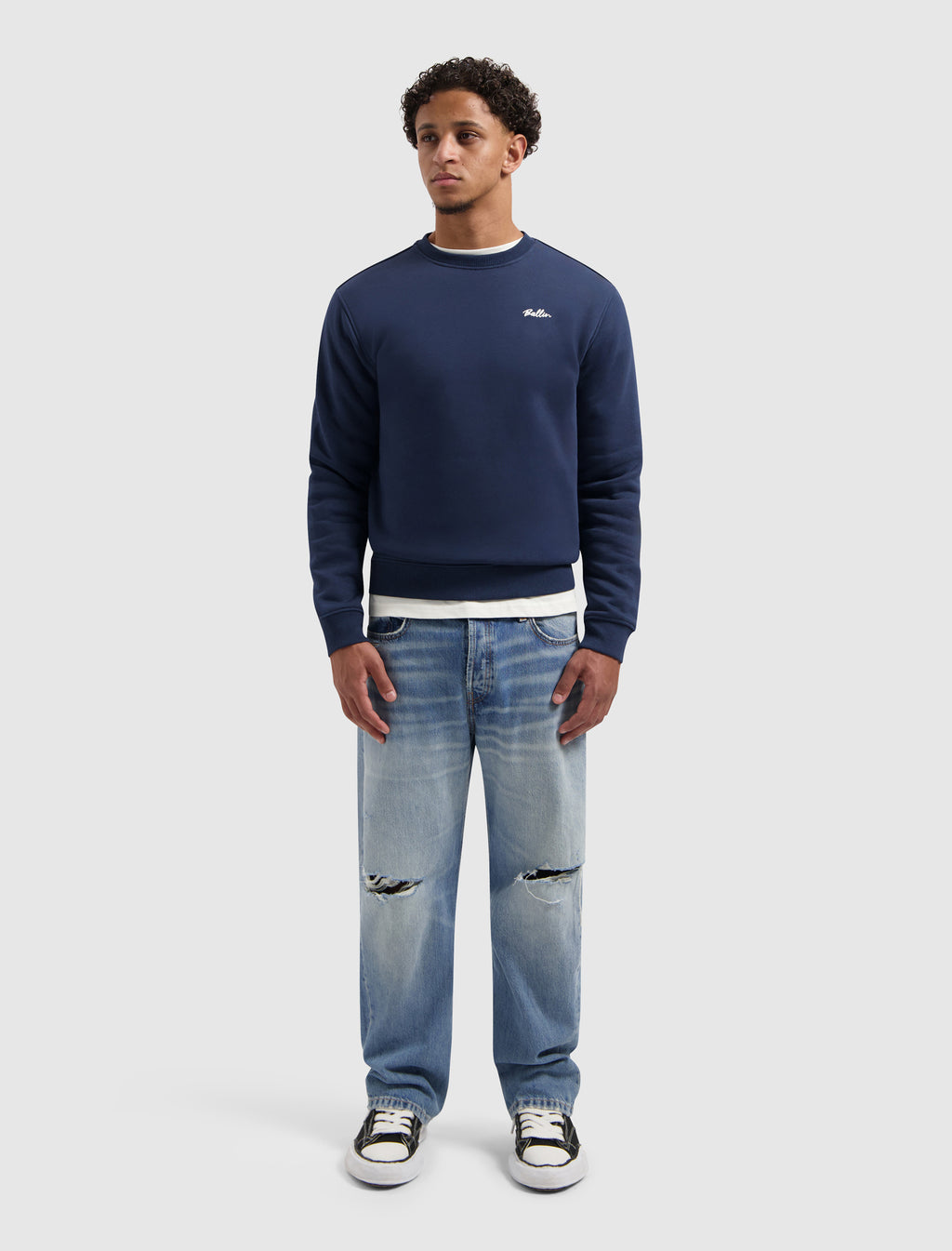 Echoes Of The Urban Wild Sweater | Navy