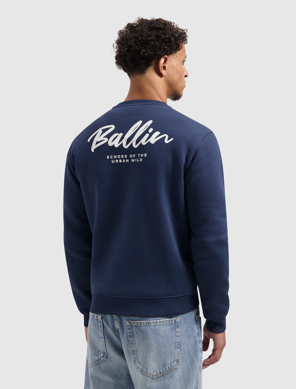 Echoes Of The Urban Wild Sweater | Navy
