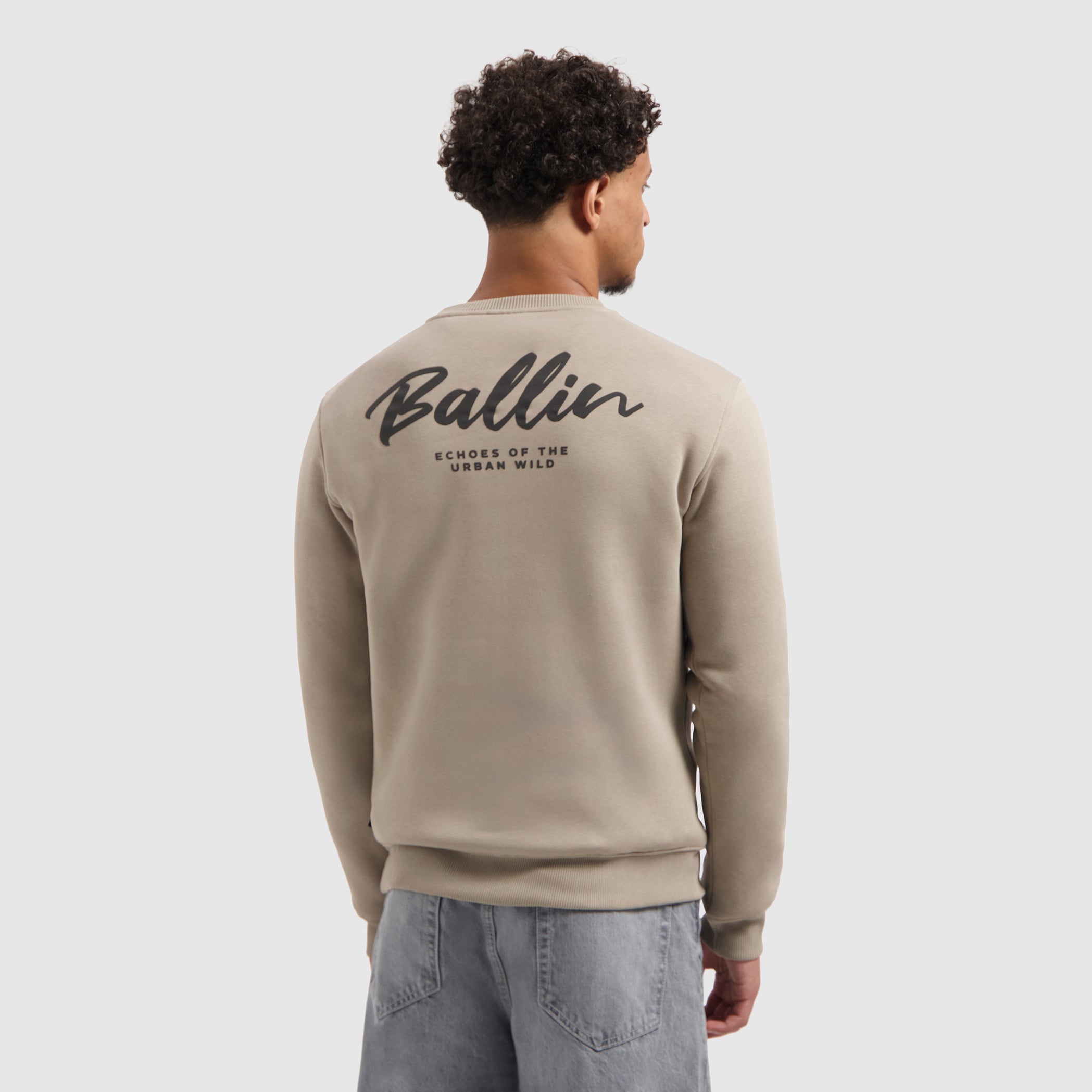 Echoes Of The Urban Wild Sweater | Taupe