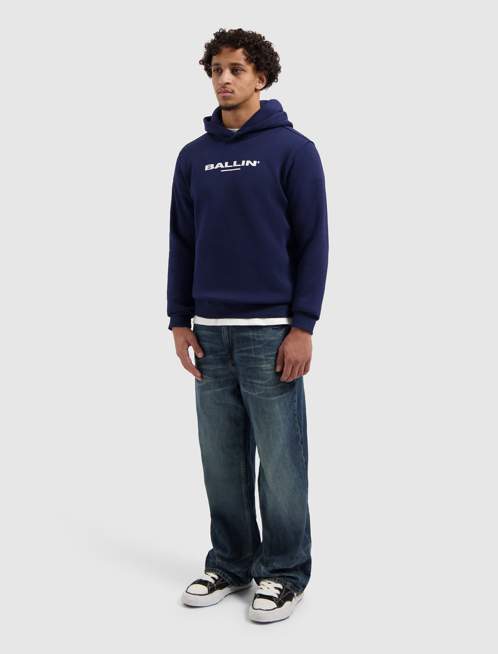 Original Logo Hoodie | Navy