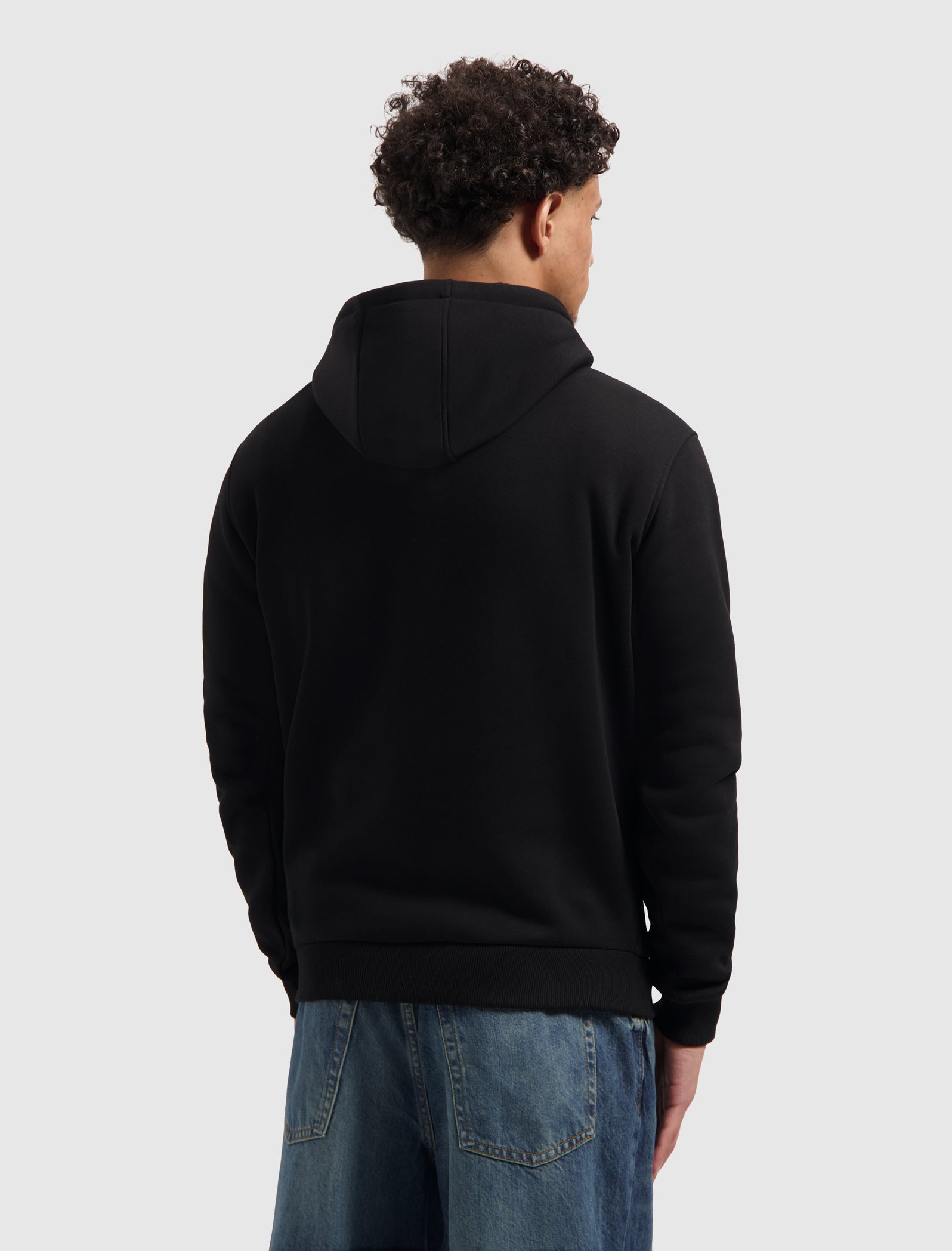 Circle Logo Hoodie | Black