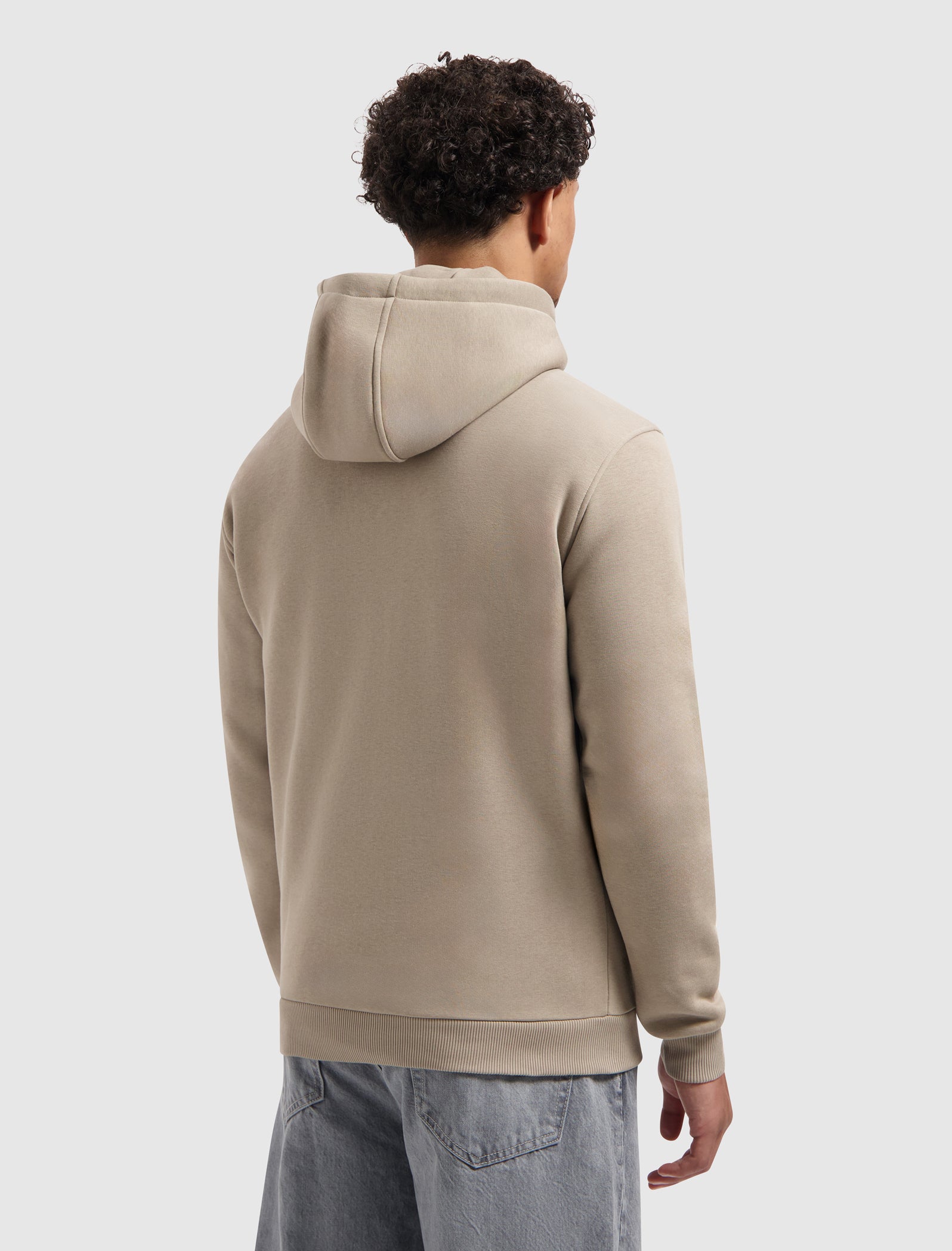 Circle Logo Hoodie | Taupe