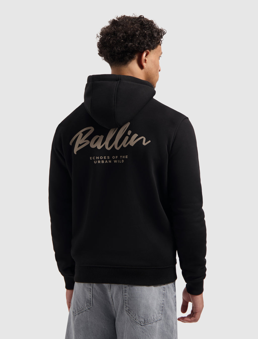 Echoes Of The Urban Wild Hoodie | Black