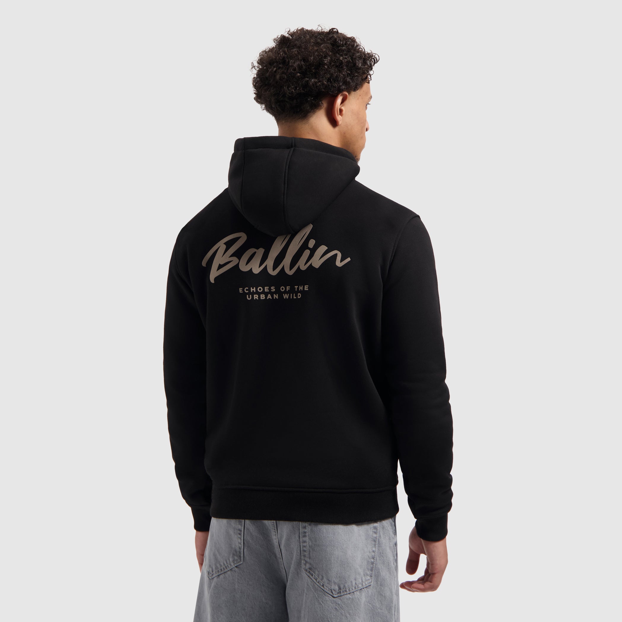 Echoes Of The Urban Wild Hoodie | Black