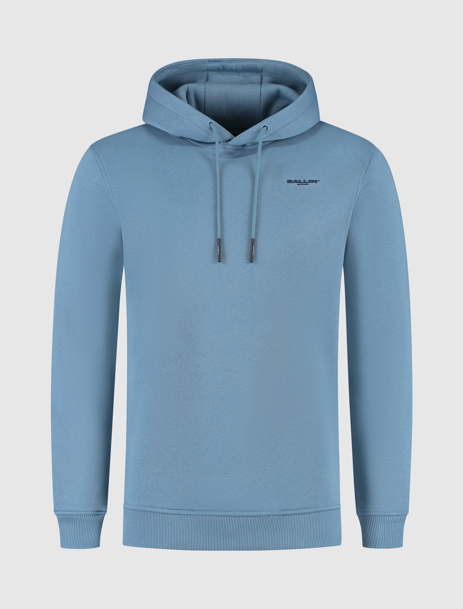 Original Chest Logo Hoodie | Mid Blue Grey