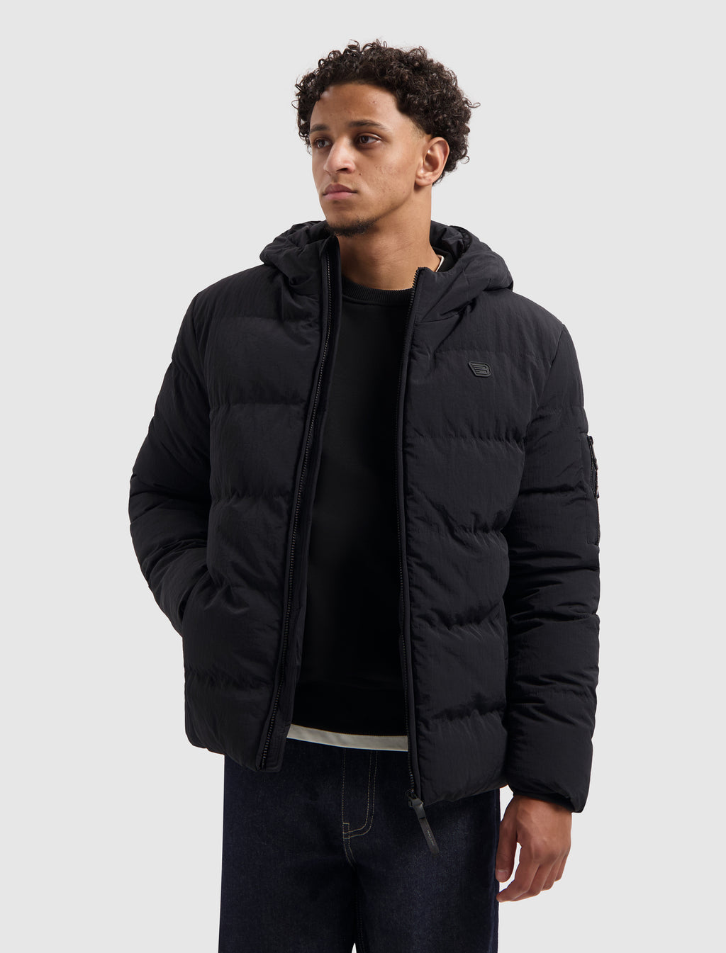 Puffer Jacket | Black