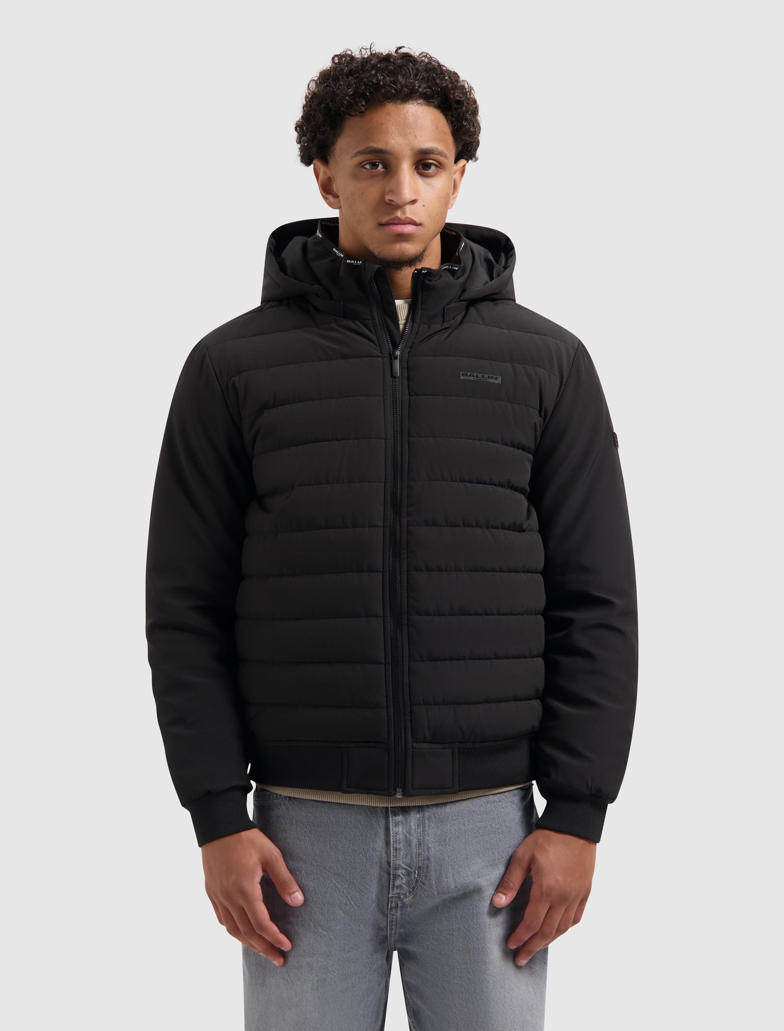 Softshell Padded Jacket | Black