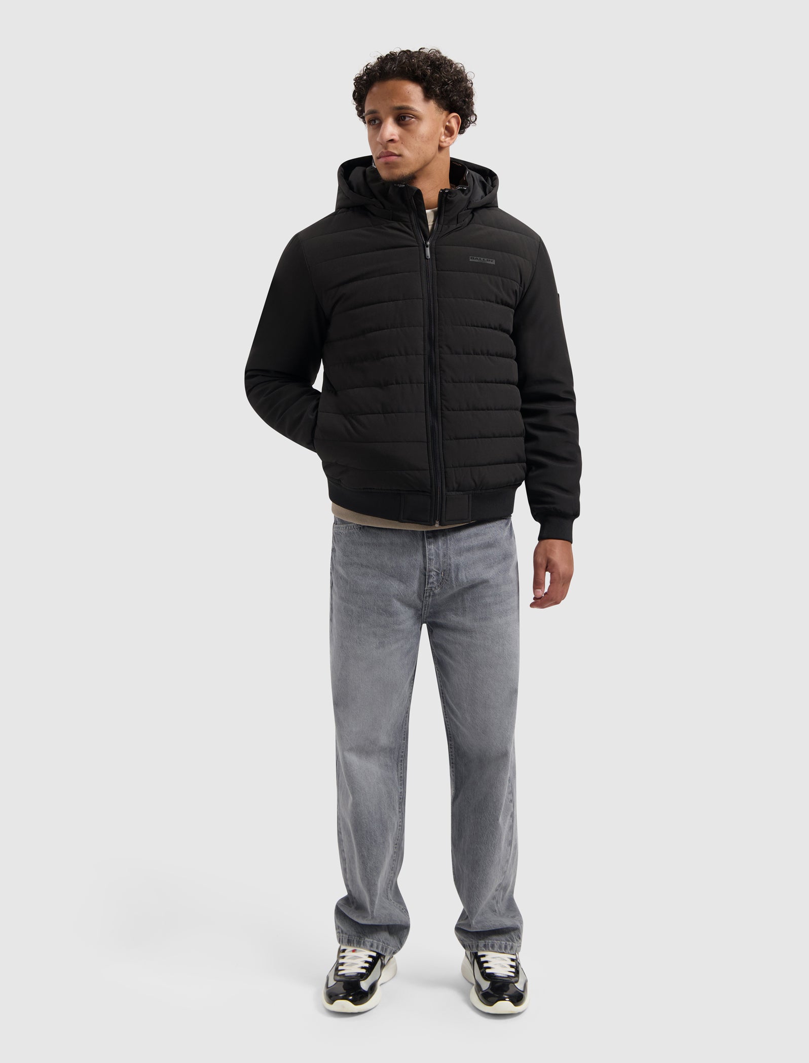 Softshell Padded Jacket | Black
