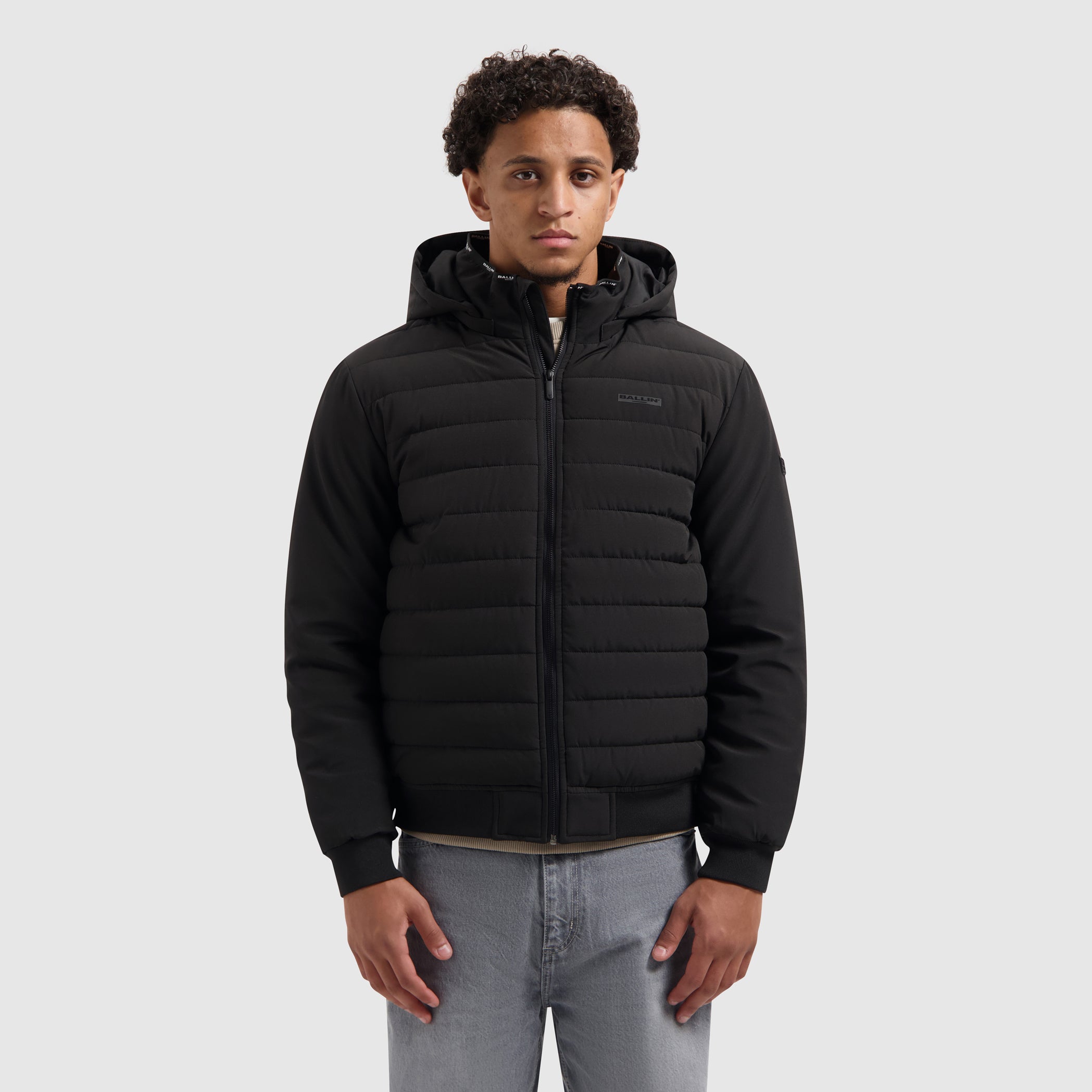 Softshell Padded Jacket | Black