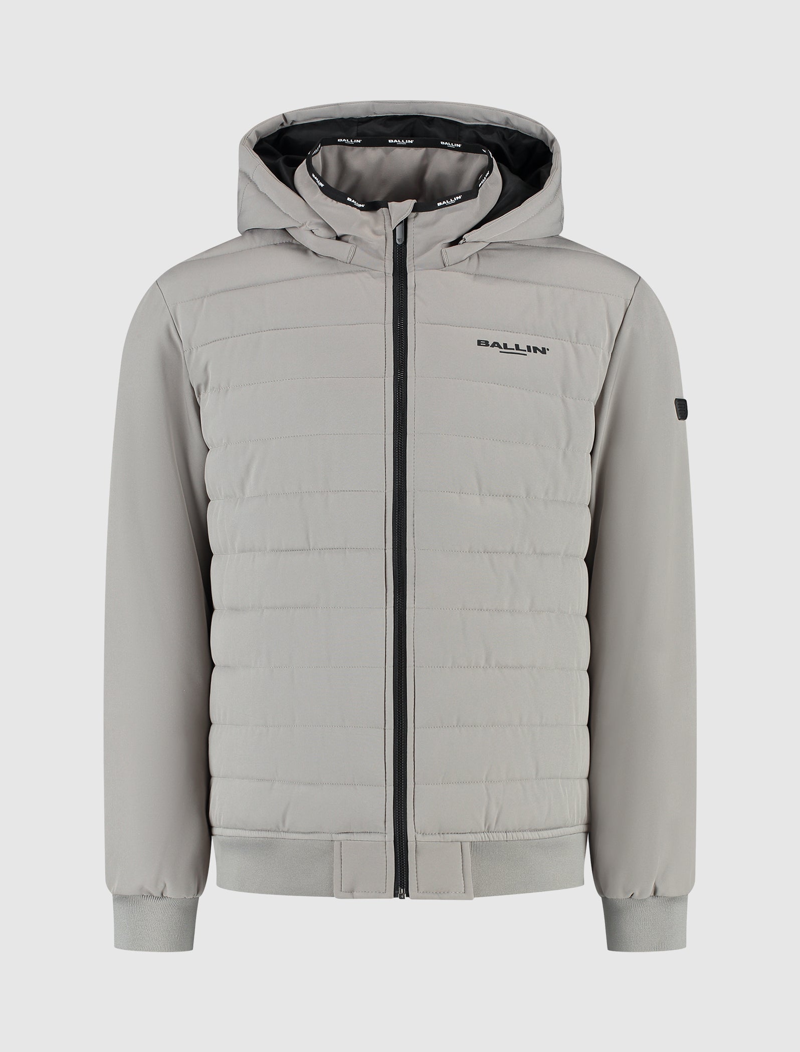 Softshell Padded Jacket | Ash Grey