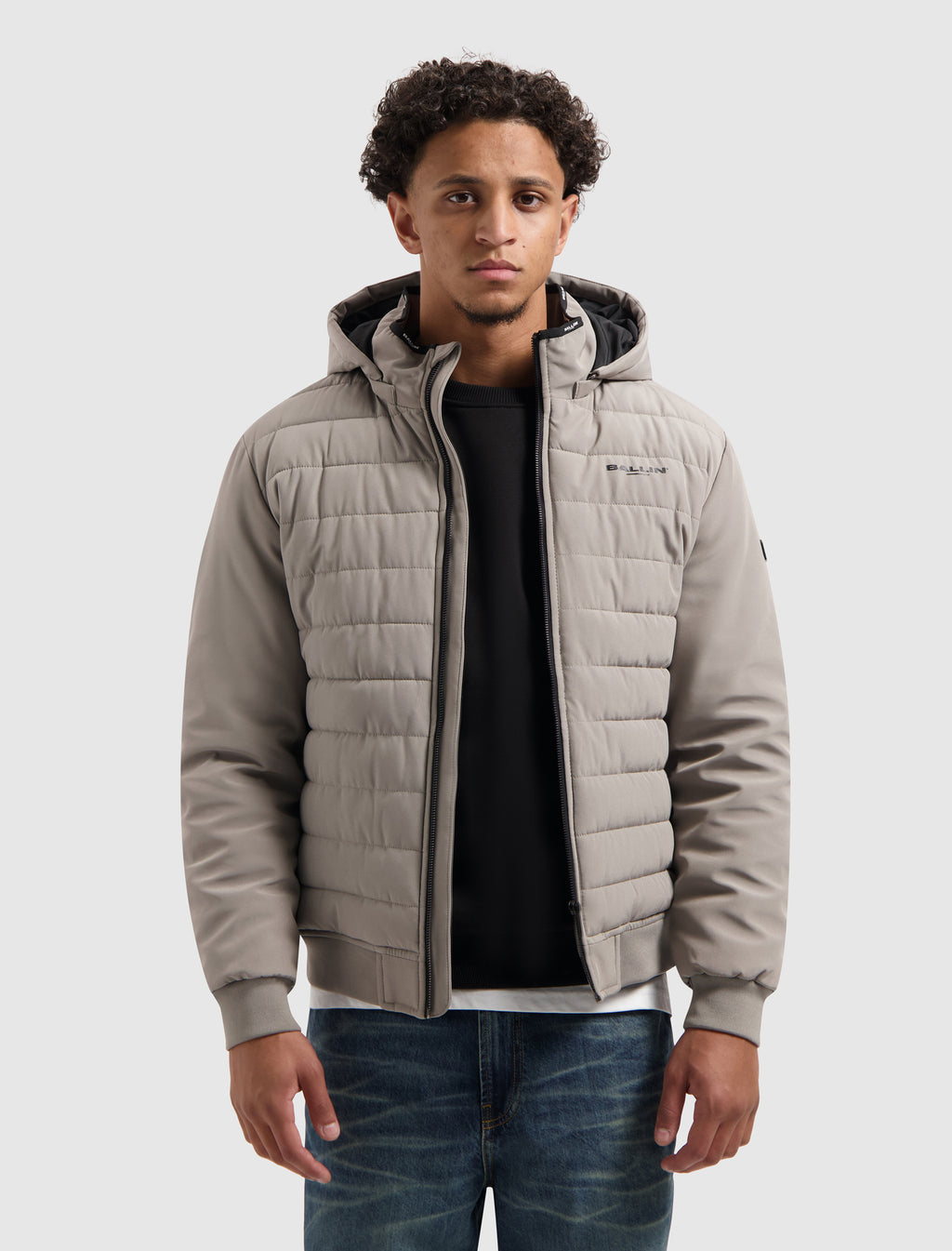 Softshell Padded Jacket | Ash Grey