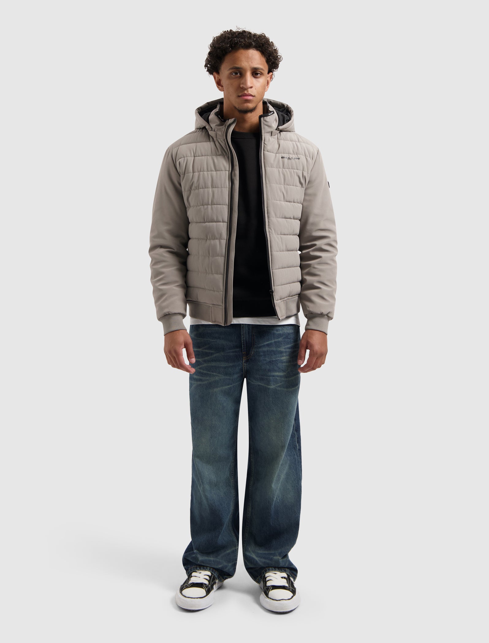 Softshell Padded Jacket | Ash Grey