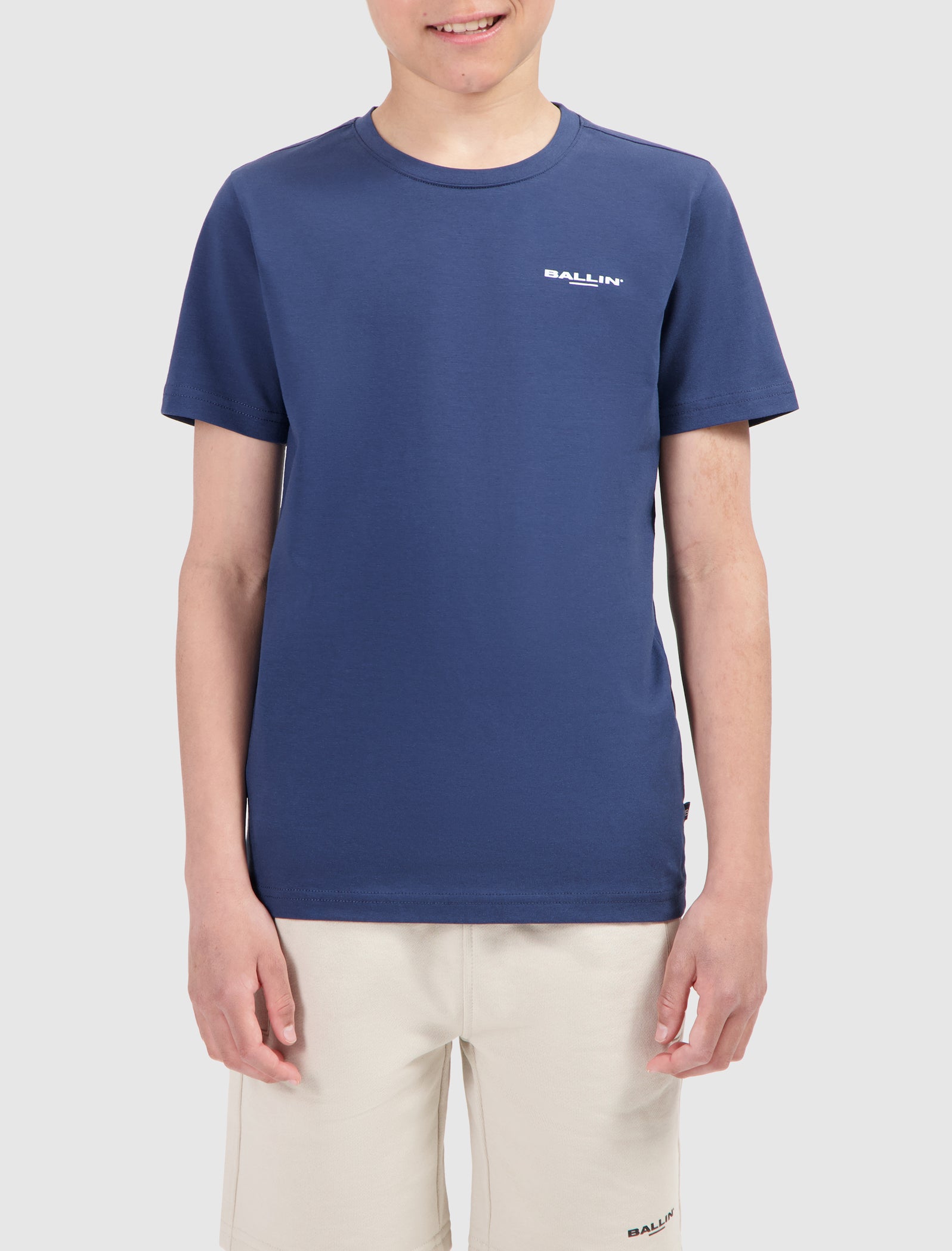 Junior Scribble Icon Logo T-shirt | Navy