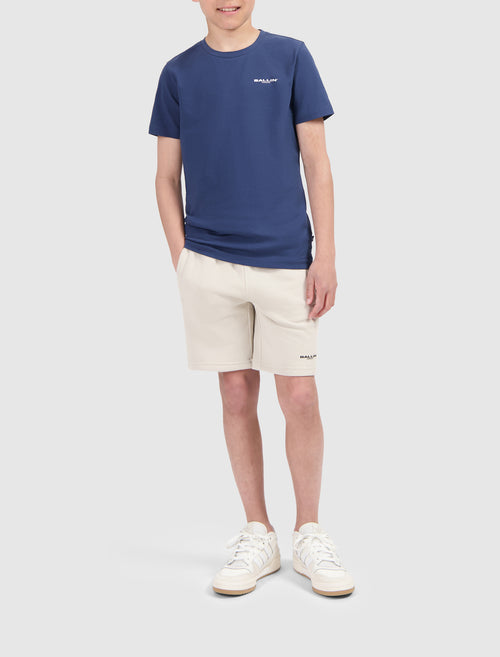 Junior Scribble Icon Logo T-shirt | Navy