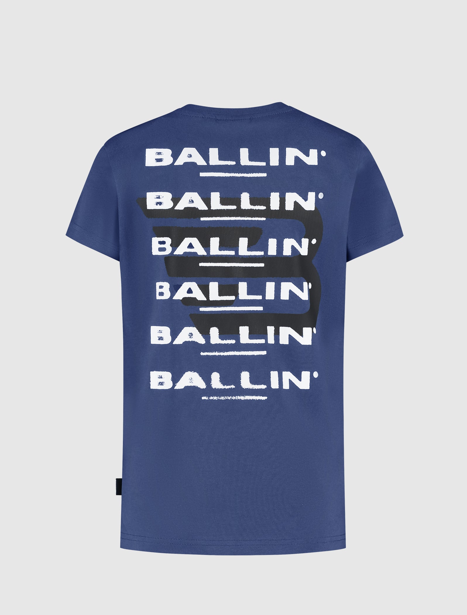 Junior Fading Logo T-shirt | Navy