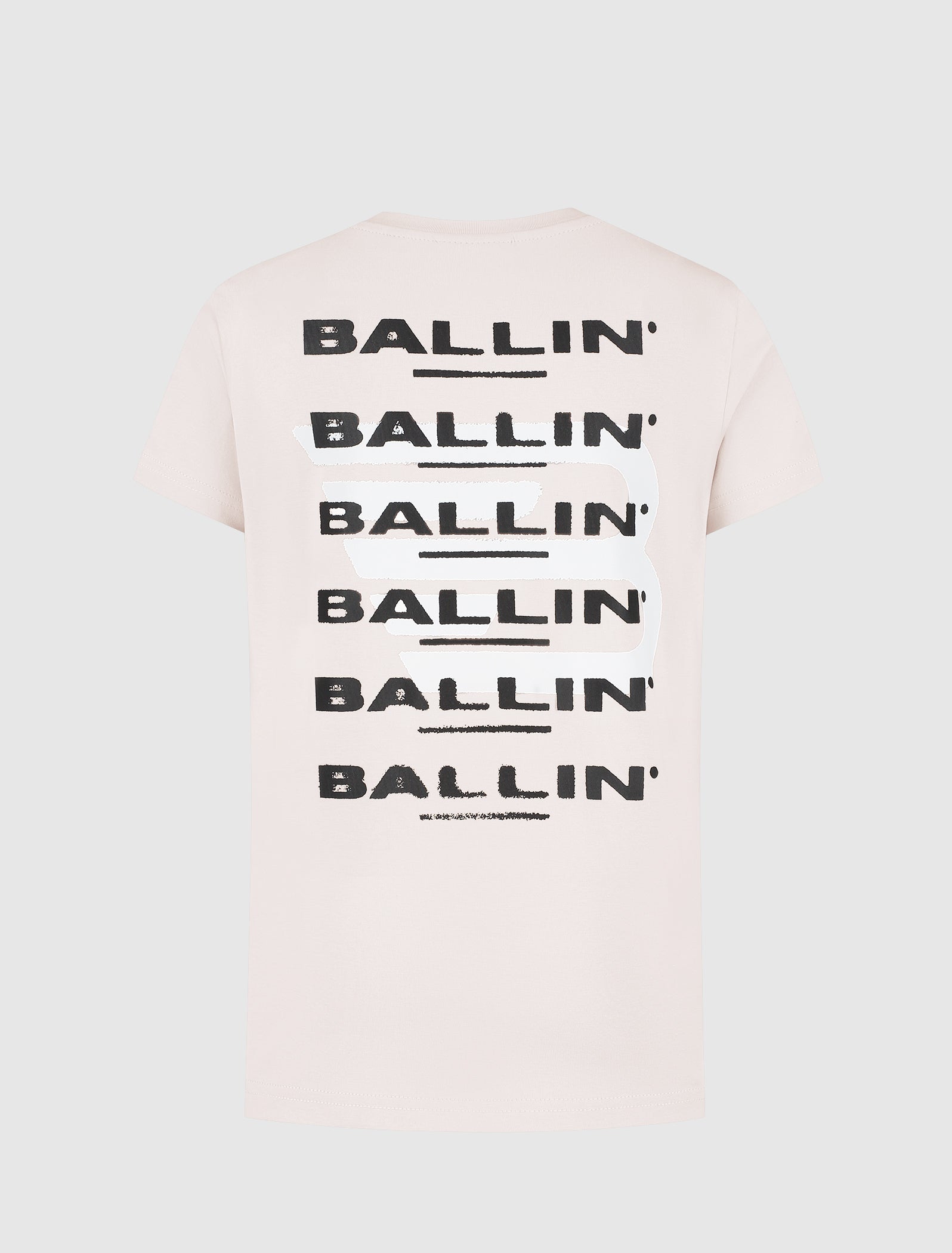 Junior Fading Logo T-shirt | Sand