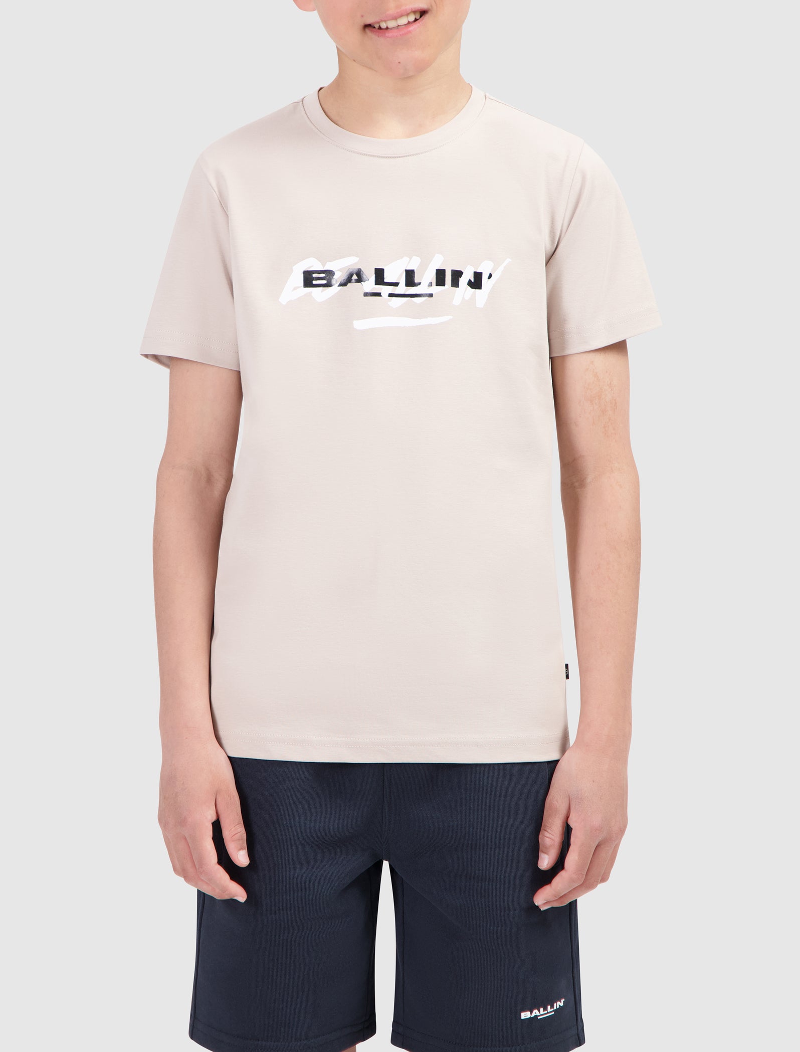 Junior Be All In Logo T-shirt | Sand