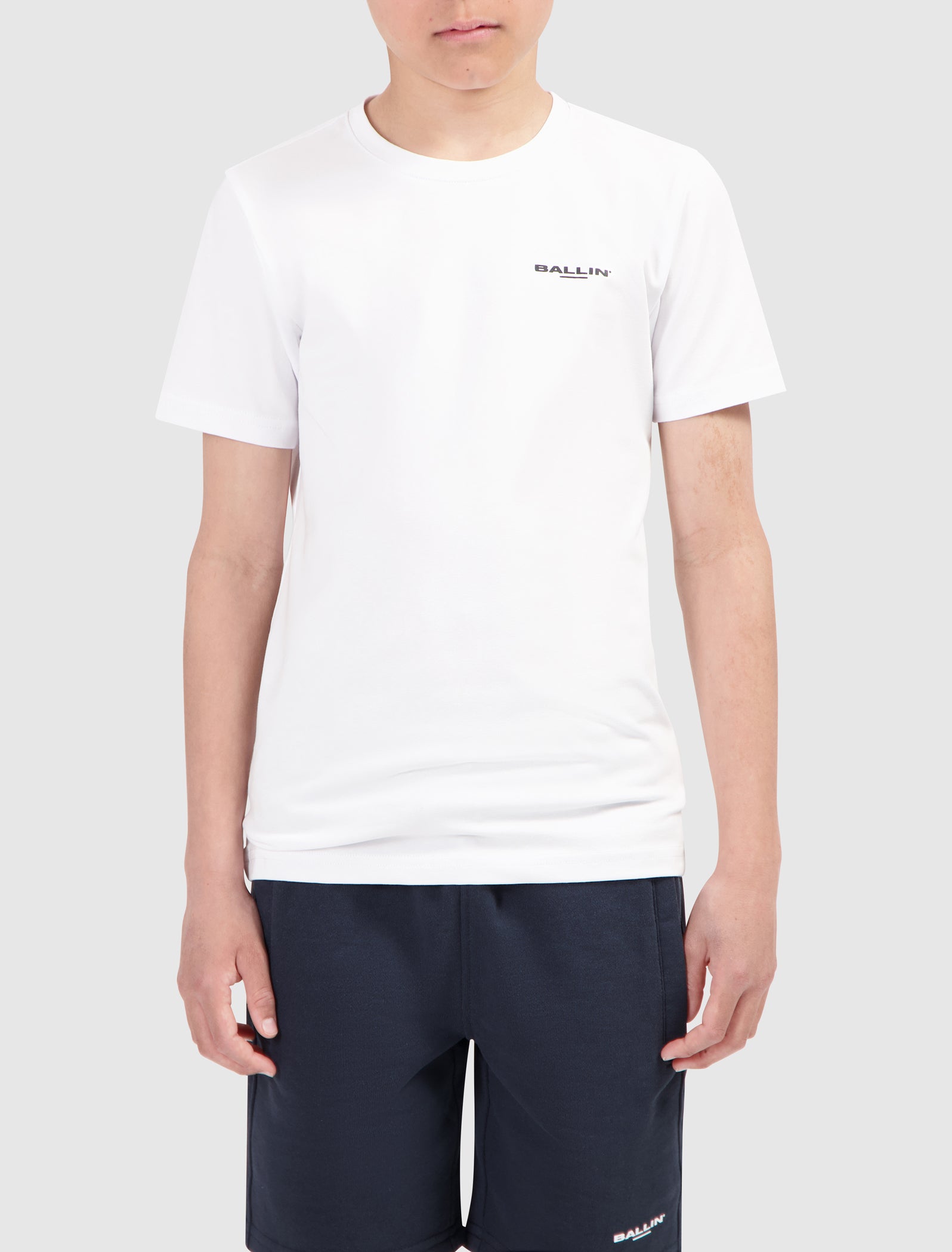 Junior Fish-Eye Logo T-shirt | White