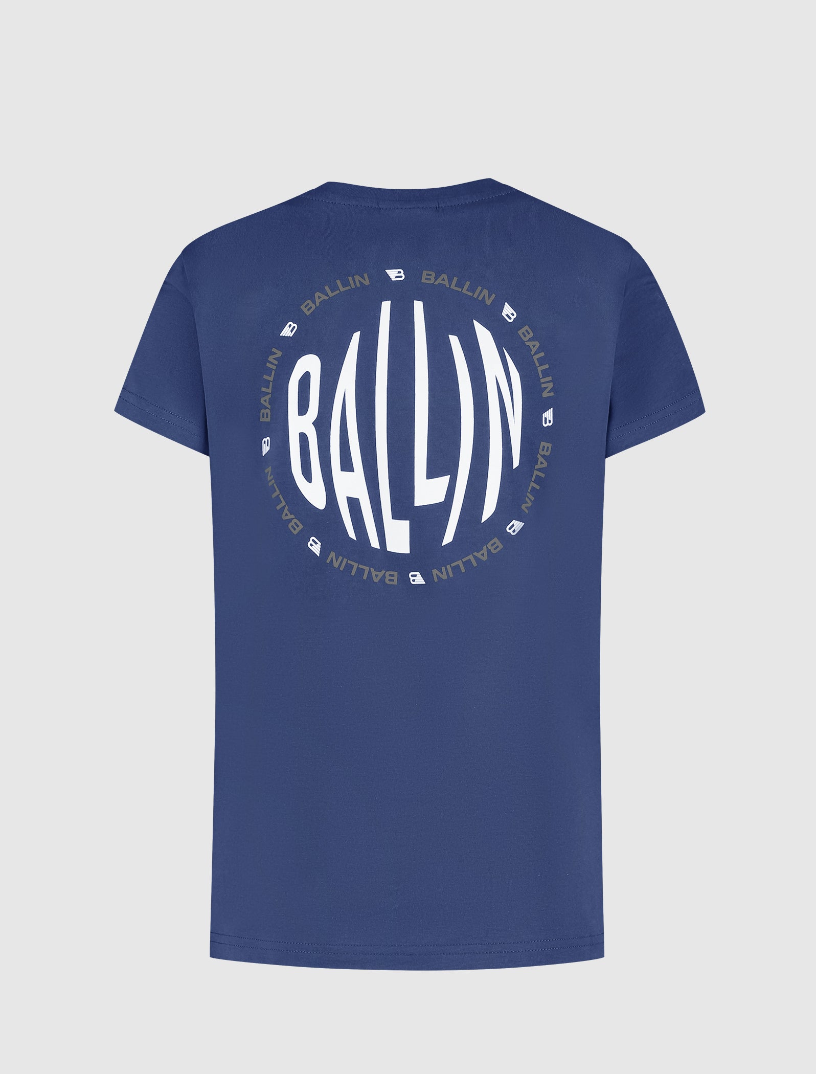 Junior Fish-Eye Logo T-shirt | Navy