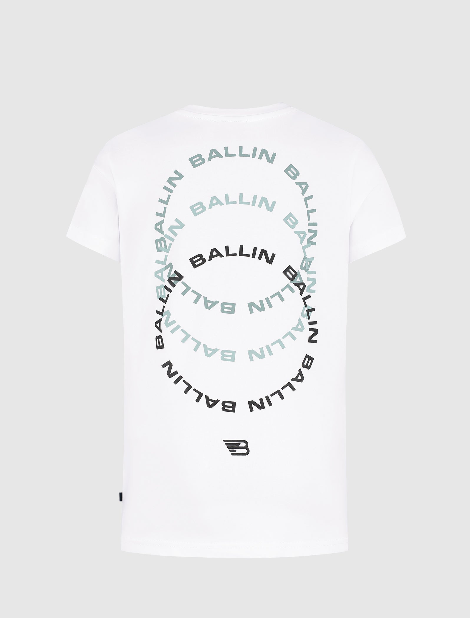Junior Vertical Circle's Logo T-shirt | White