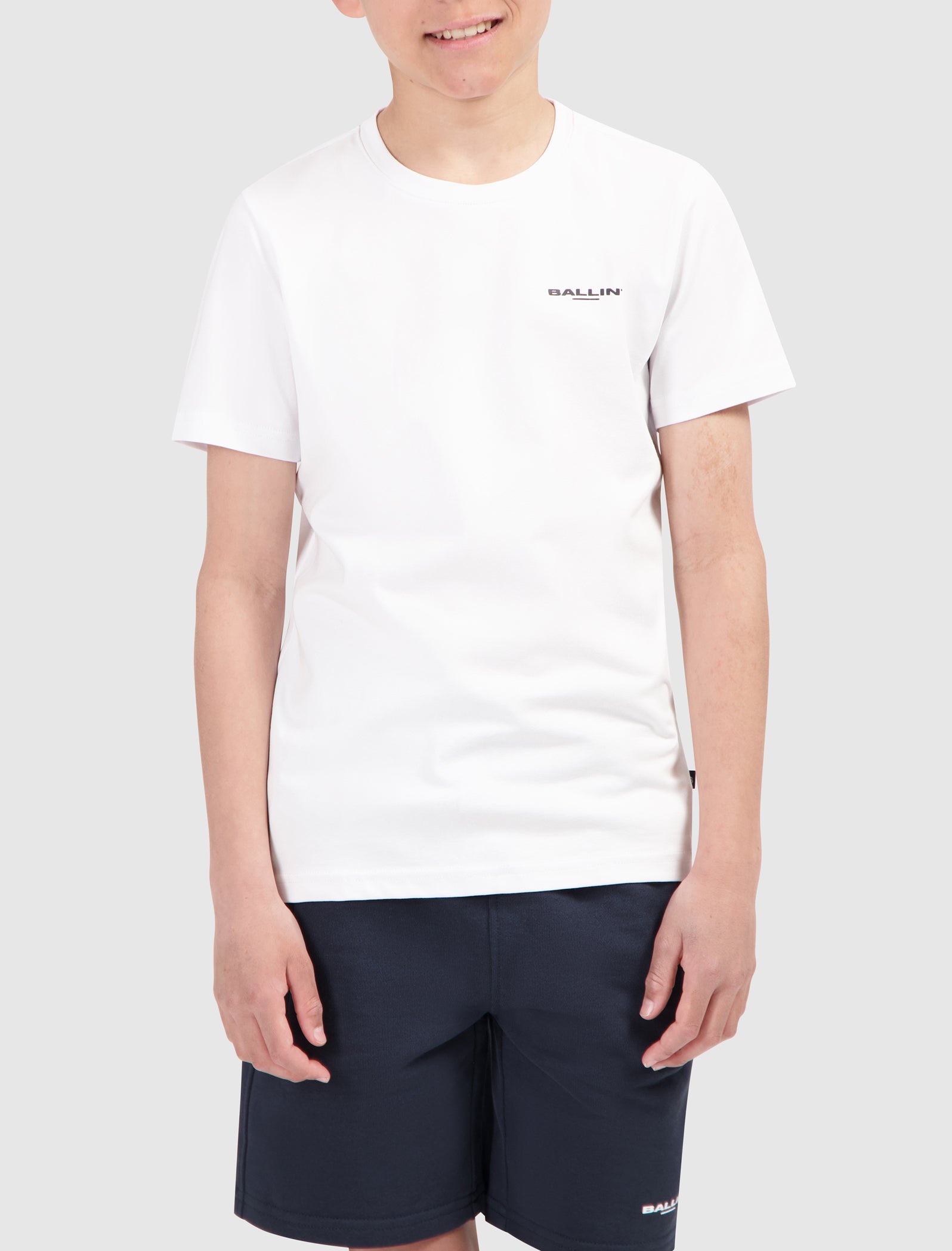 Junior Vertical Circle's Logo T-shirt | White