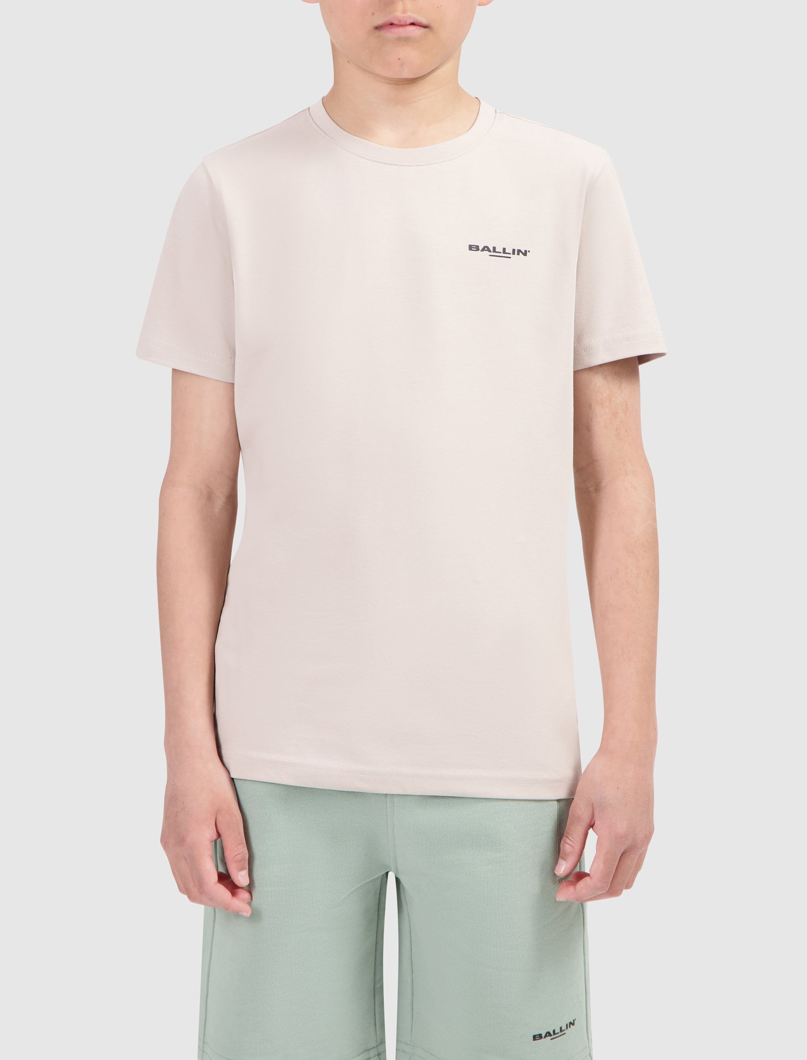 Junior Vertical Circle's Logo T-shirt | Sand