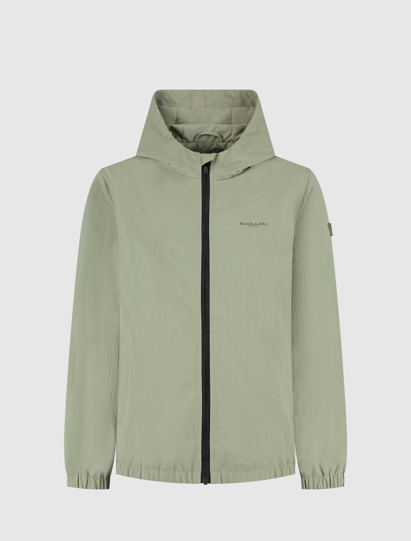 Junior Windstopper Logo Jacket | Light Army