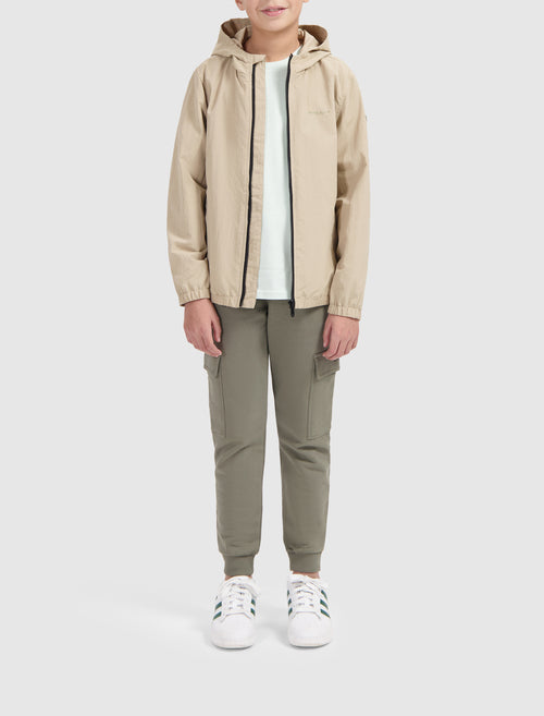 Junior Windstopper Logo Jacket | Sand