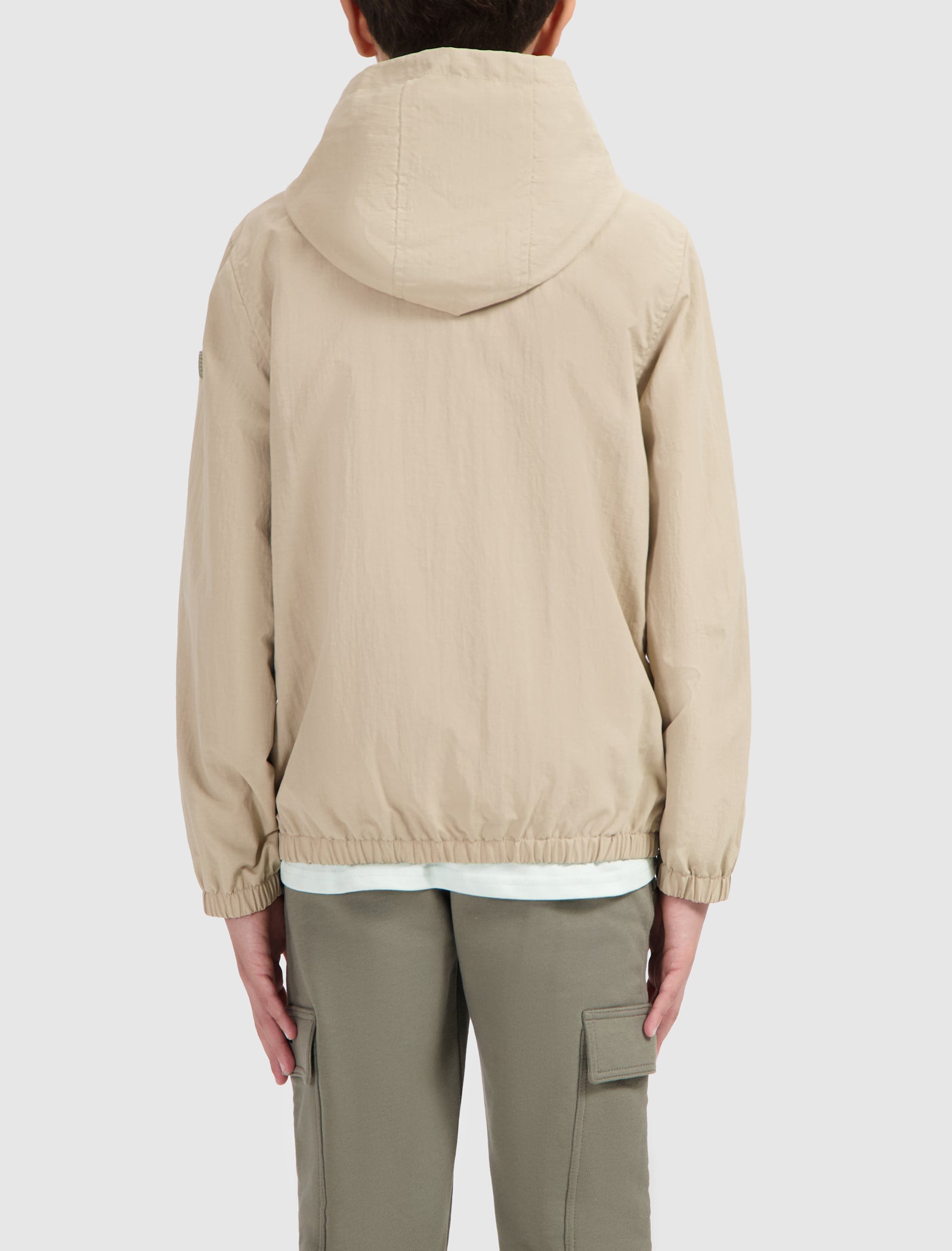 Junior Windstopper Logo Jacket | Sand