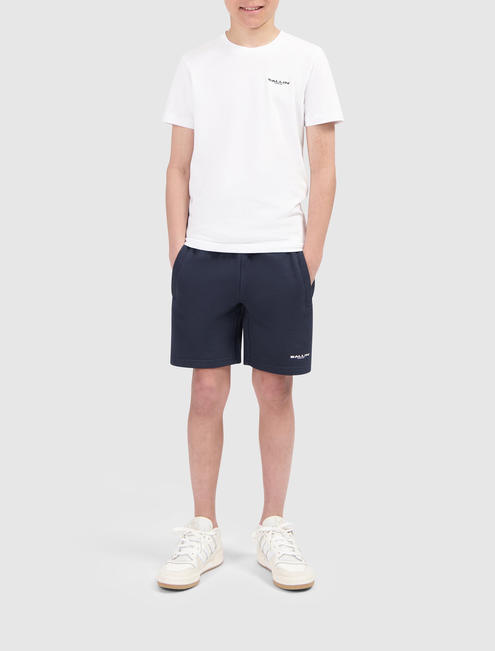 Junior Logo Sweatshorts | Navy