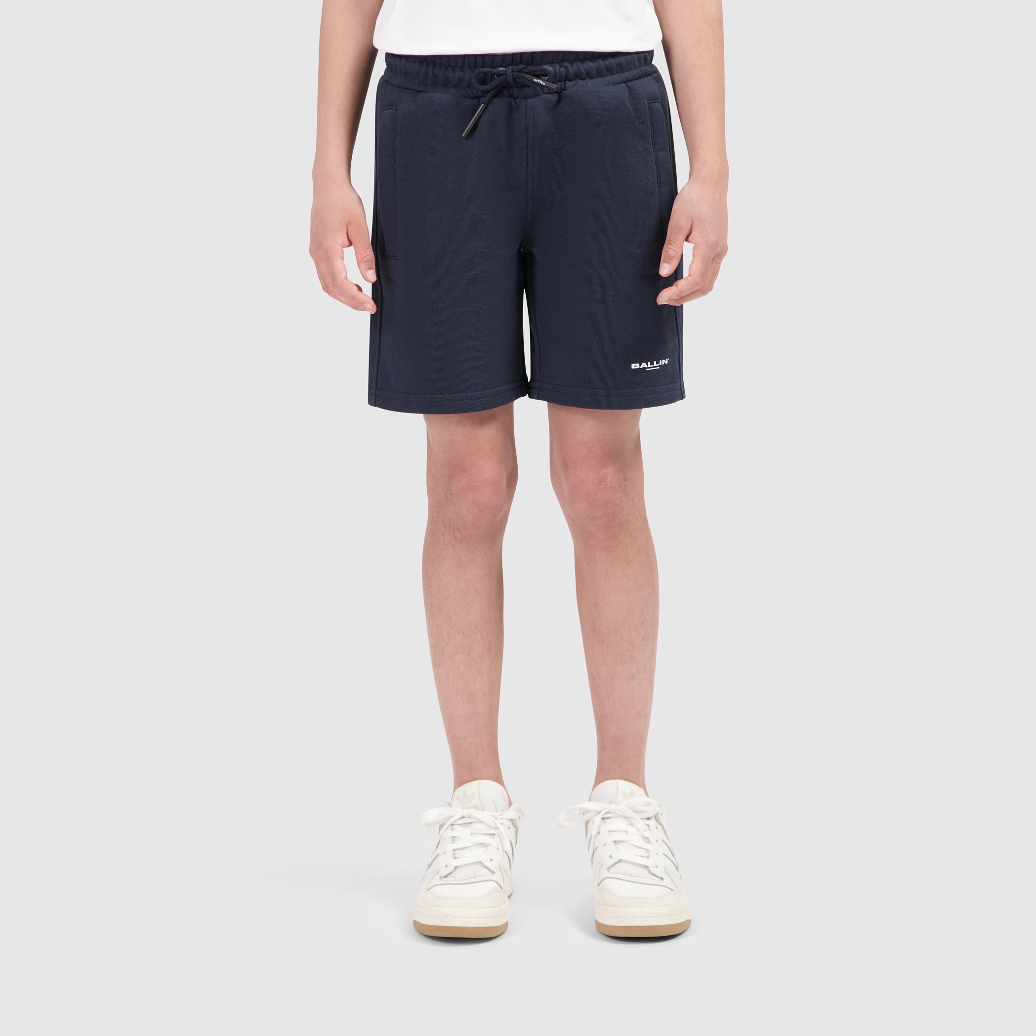 Junior Logo Sweatshorts | Navy